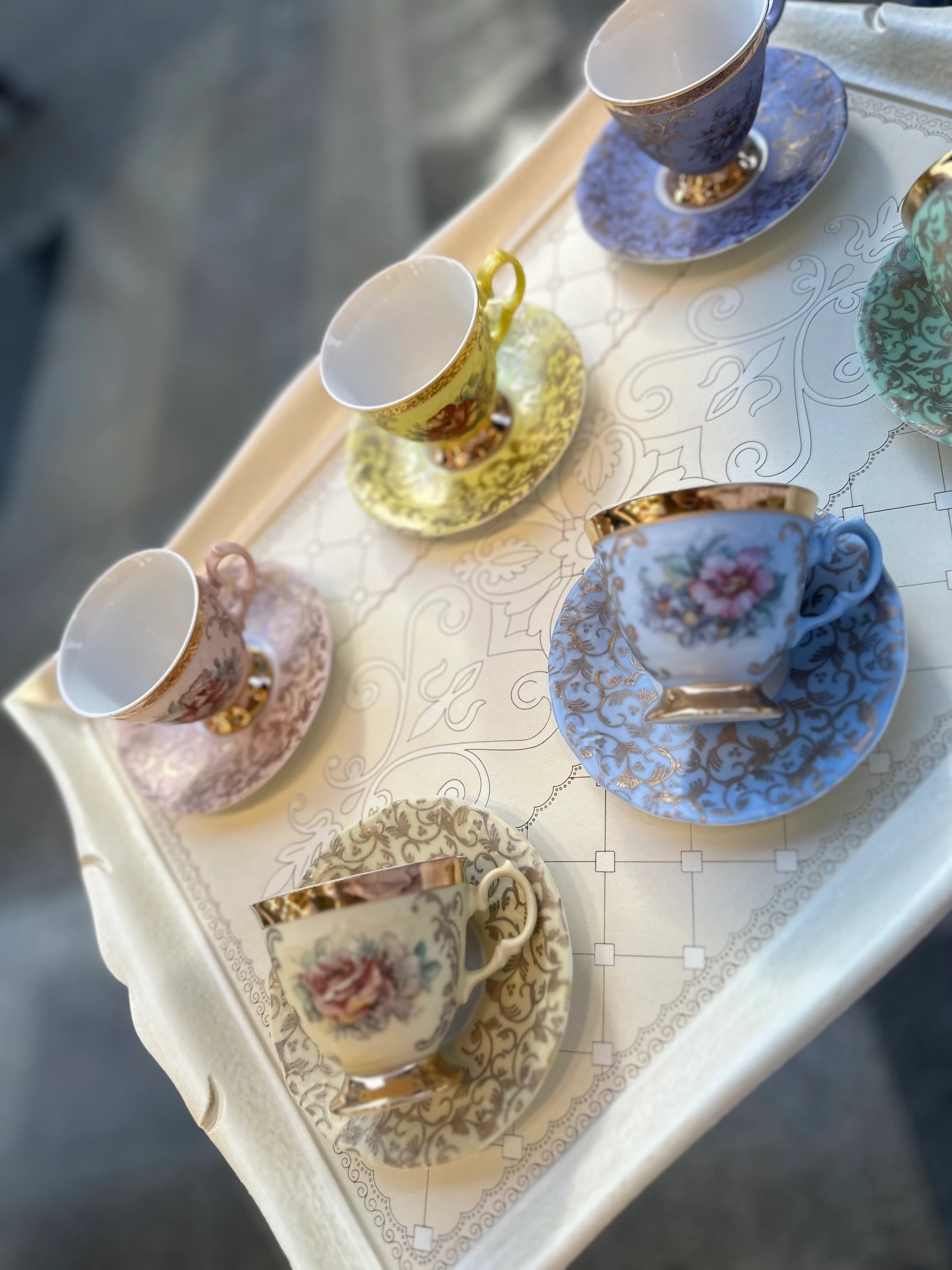 S.Clairy 6 Kişilik Kahve Fincanı Seti