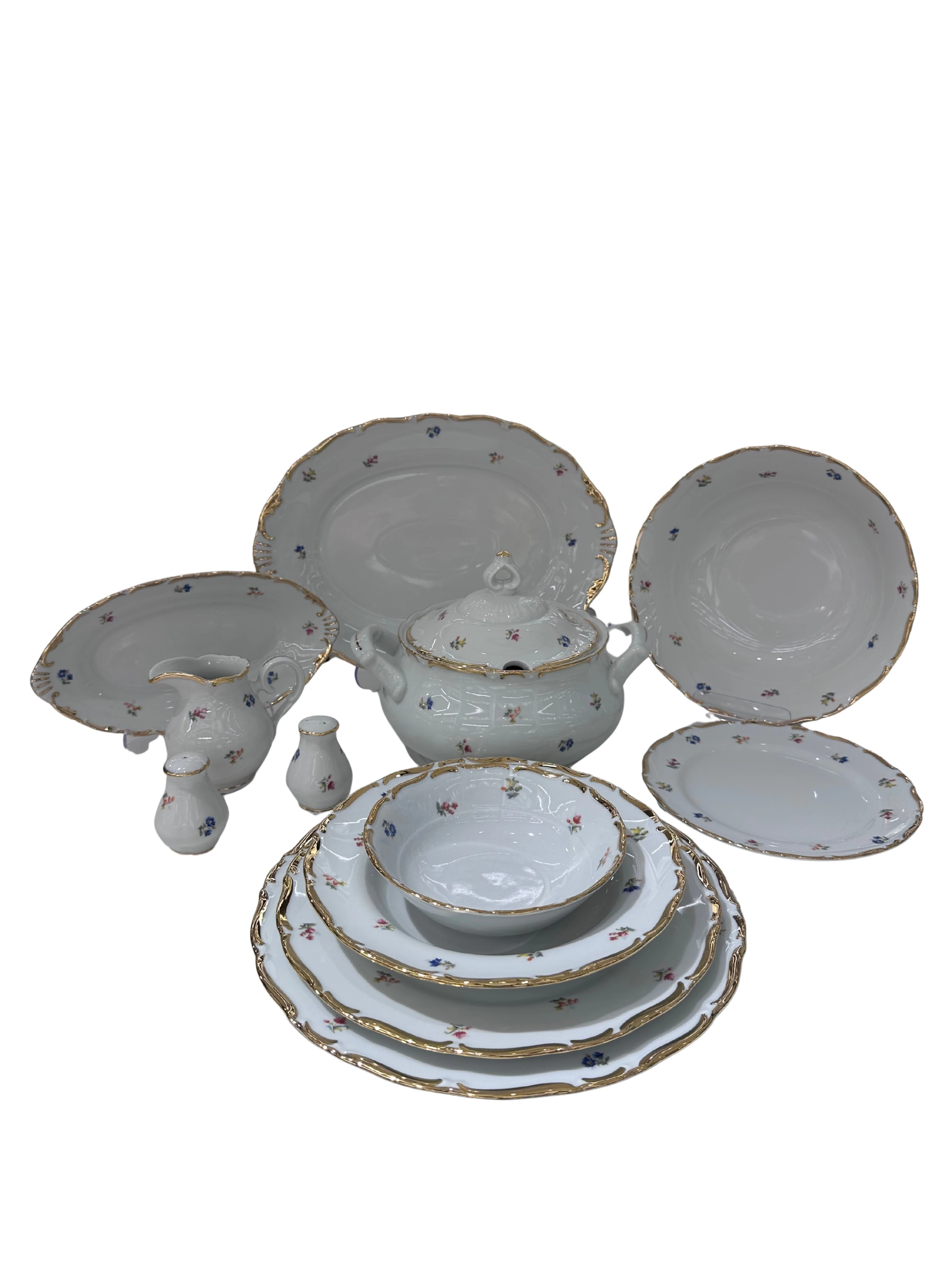 Jeremy Verona White 72 Parça 12 Kişilik Yemek Takımı