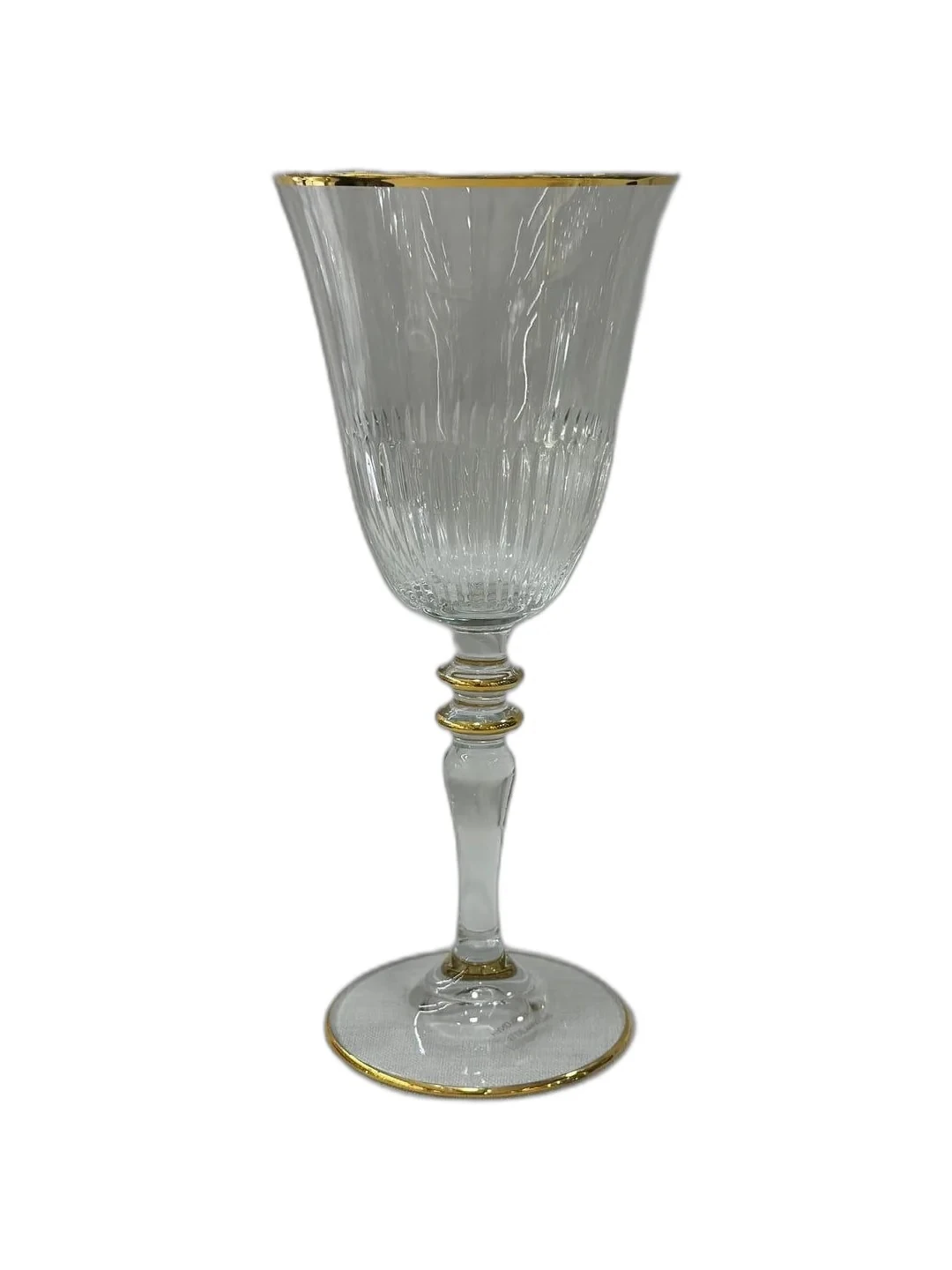 S.GLASS EL KESME ALTIN BANT 49 parça 12 kişilik bardak seti