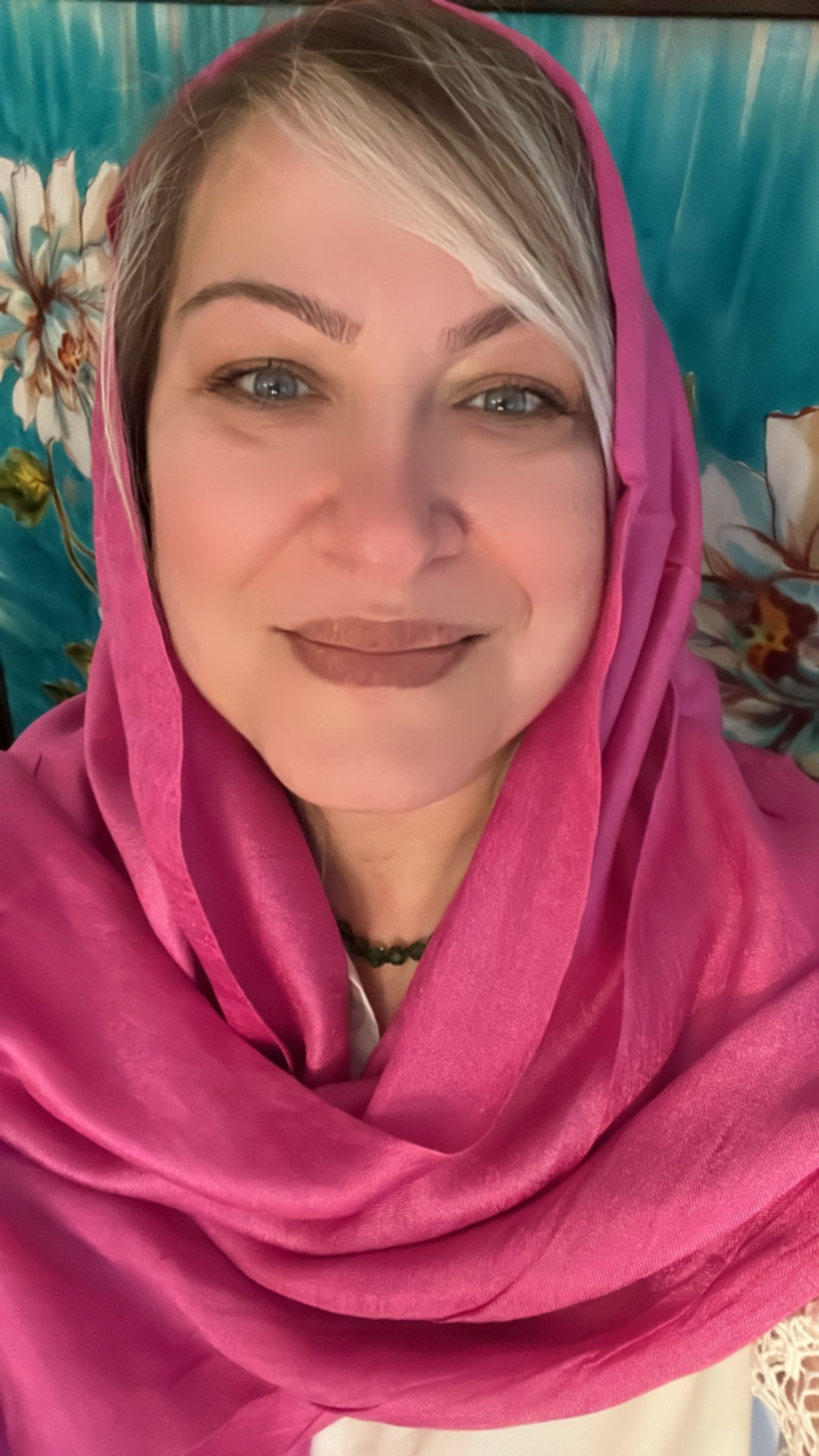 Koyu Pembe Kelagayi Şal 190x90