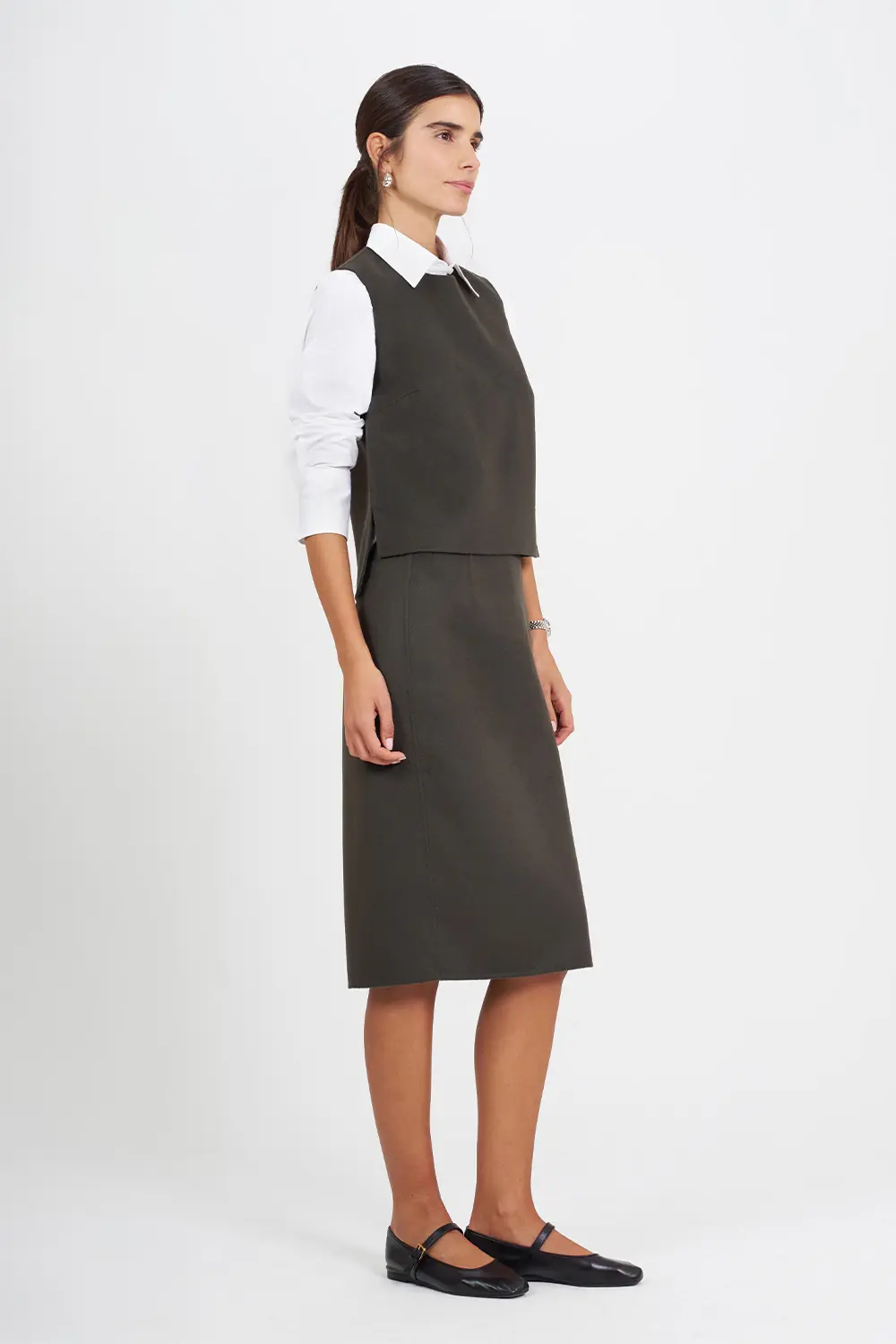 Women's Cashmere Vest – Premium Fabric, Modern Design
