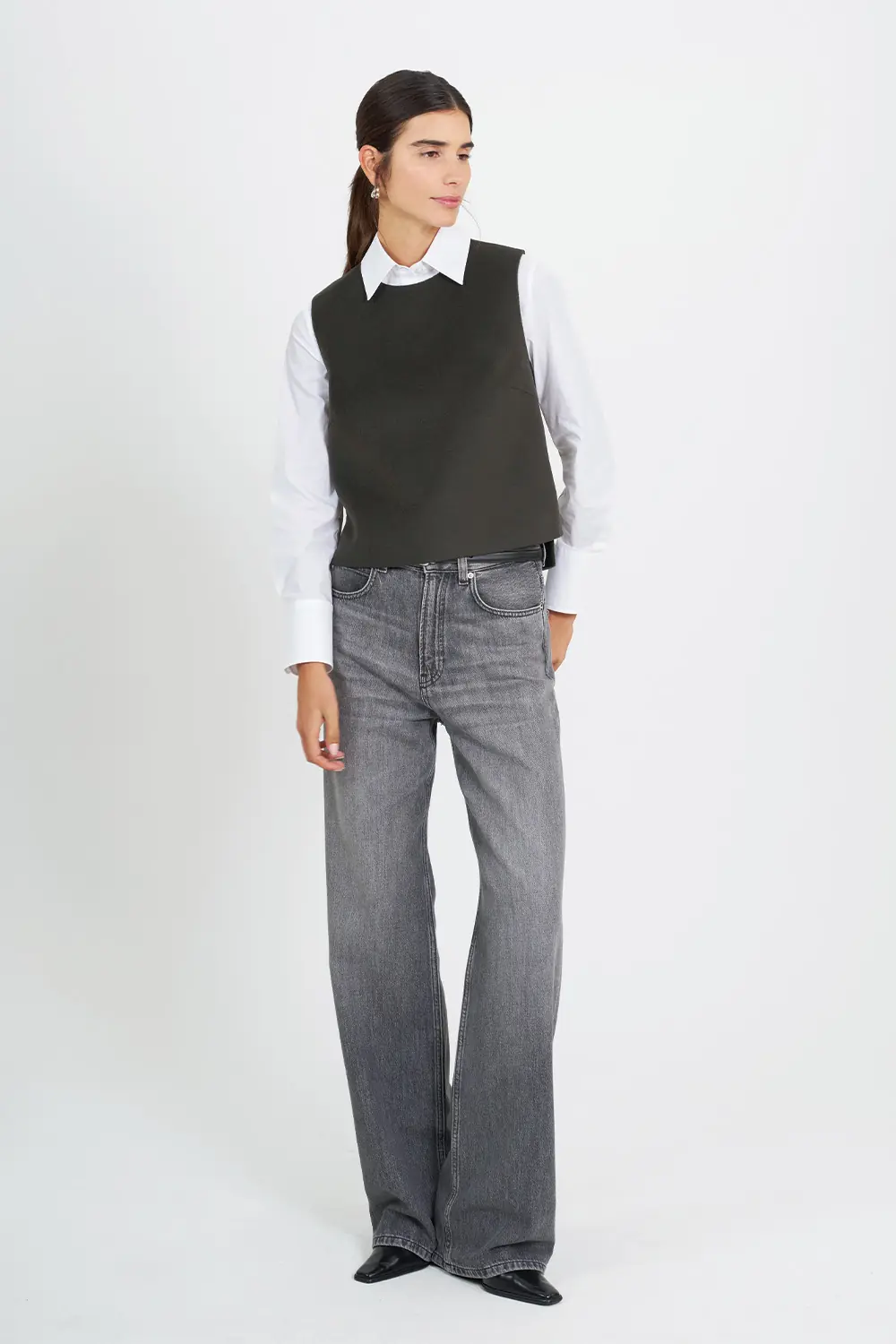 Women's Cashmere Vest – Premium Fabric, Modern Design
