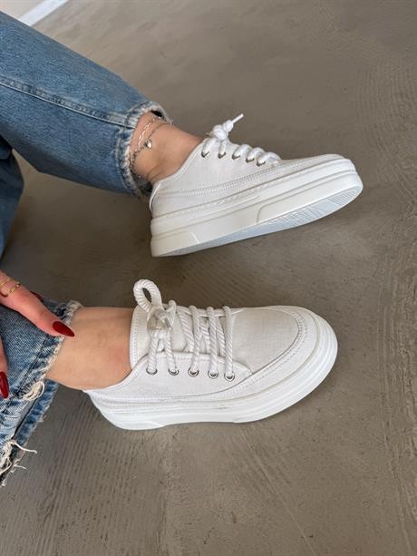 Kadın Sneaker Spor Ayakkabı Kotnel - Beyaz
