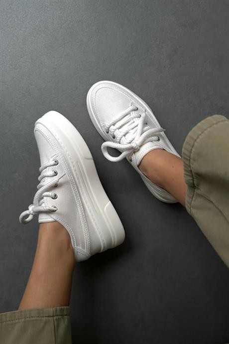 Kadın Sneaker Spor Ayakkabı Kotnel - Beyaz