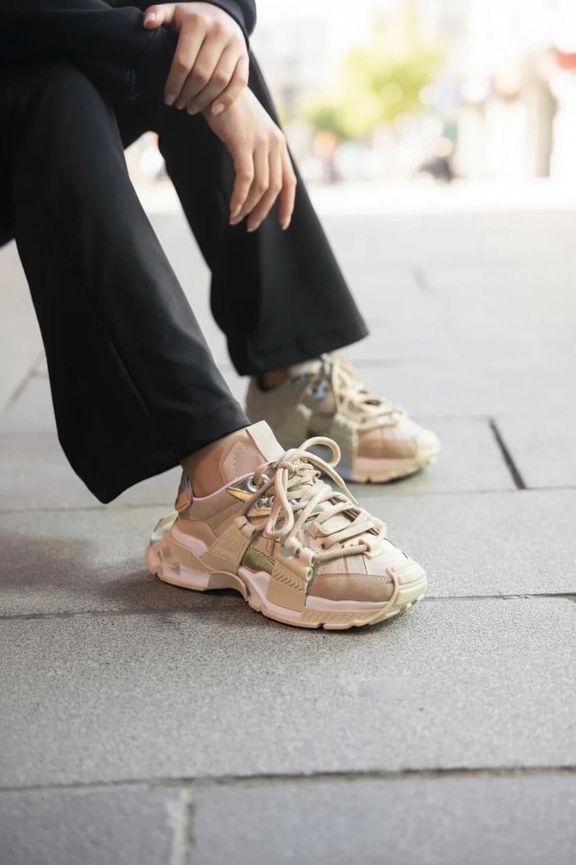 Lopez BeJ Bağcıklı Kadın Sneaker Ayakkabı