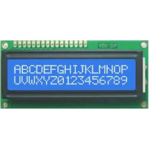 2x16 Lcd Ekran Mavi Satın Al | Robolink Market