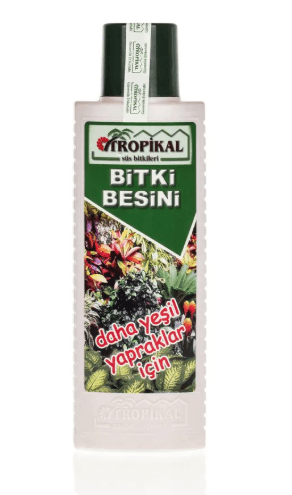 Yeşil Yapraklı Bitkiler İçin Bitki Besini 3 Adet 225 Ml Sıvı Gübre  Besini Bitki Vitamini
