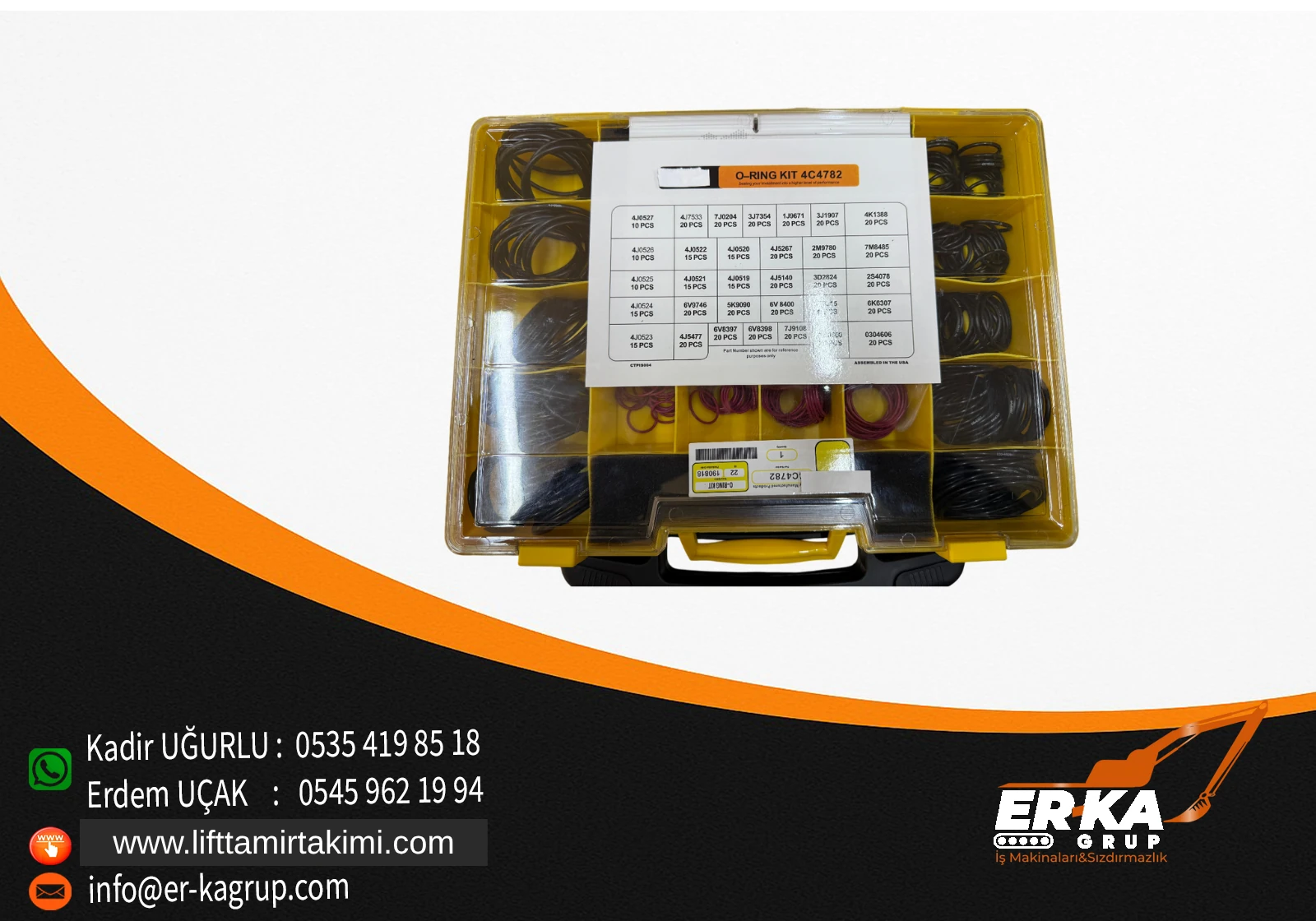 4c-4782 Cat Oring set 