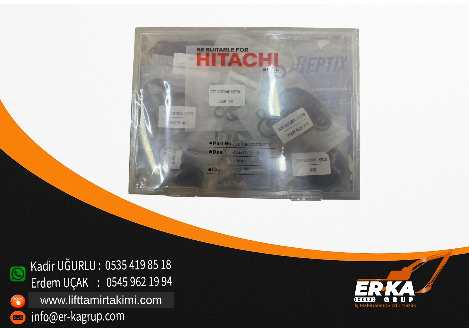 zx280 cont. valf kit. 