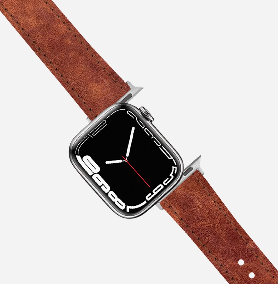 Vintage Deri Apple Watch Kayışı