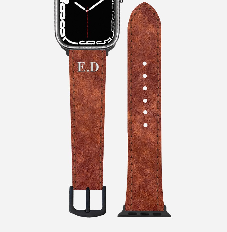 Vintage Deri Apple Watch Kayışı