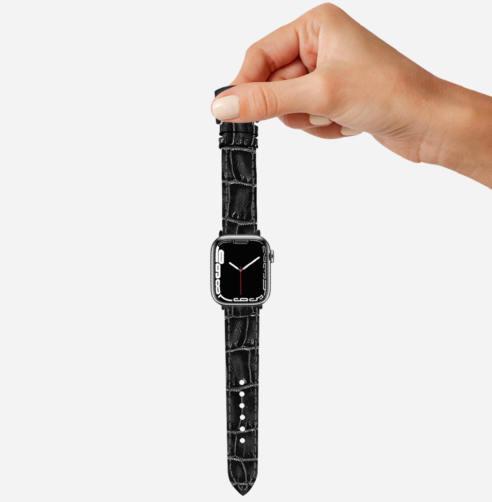 Croco Deri Apple Watch Kayışı