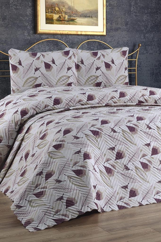 Berfu Ultrasonik Kapitoneli Bengi Çift Kişilik Yatak Örtüsü