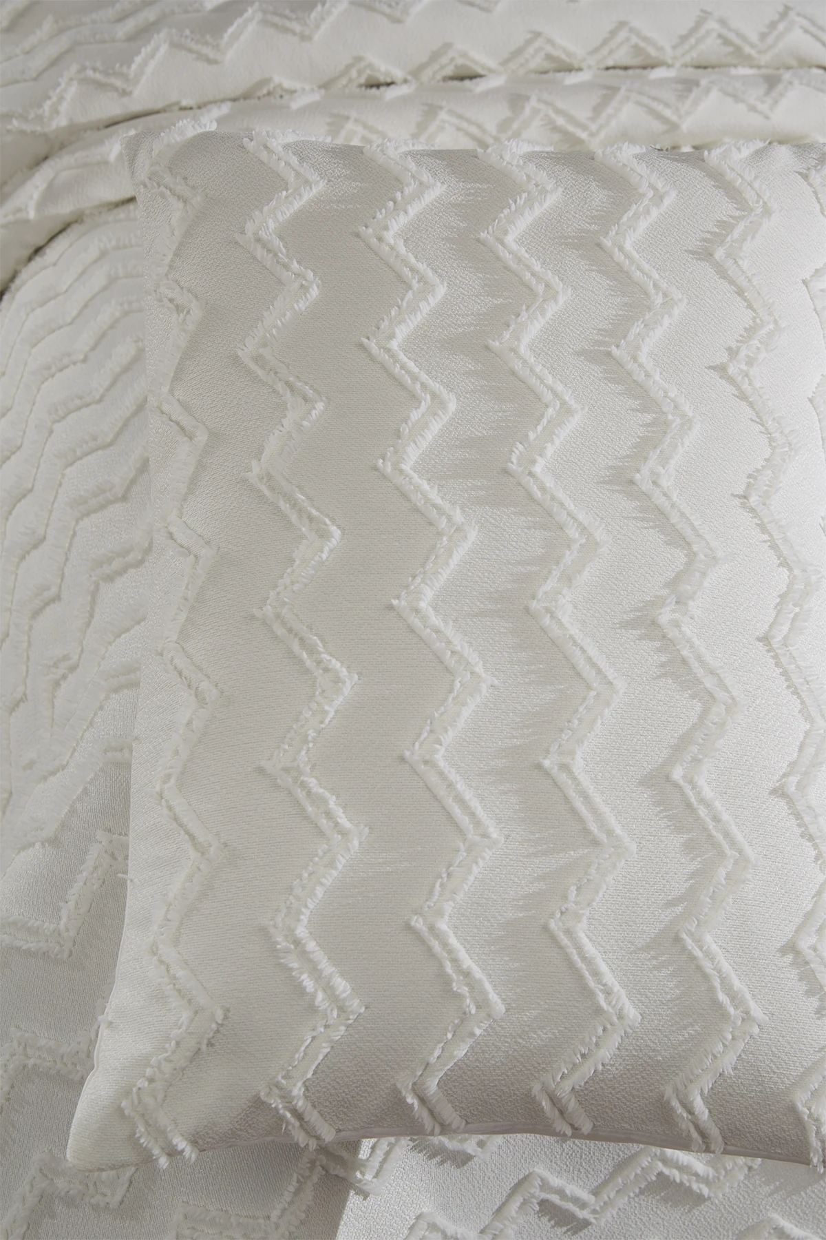 Lidya 2 Parça Çift Kişilik Pike Takımı Krem