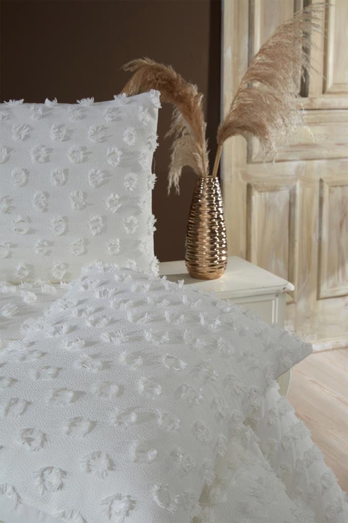 Ponponela Şonil 3 Parça Çift Kişilik Pike Takımı