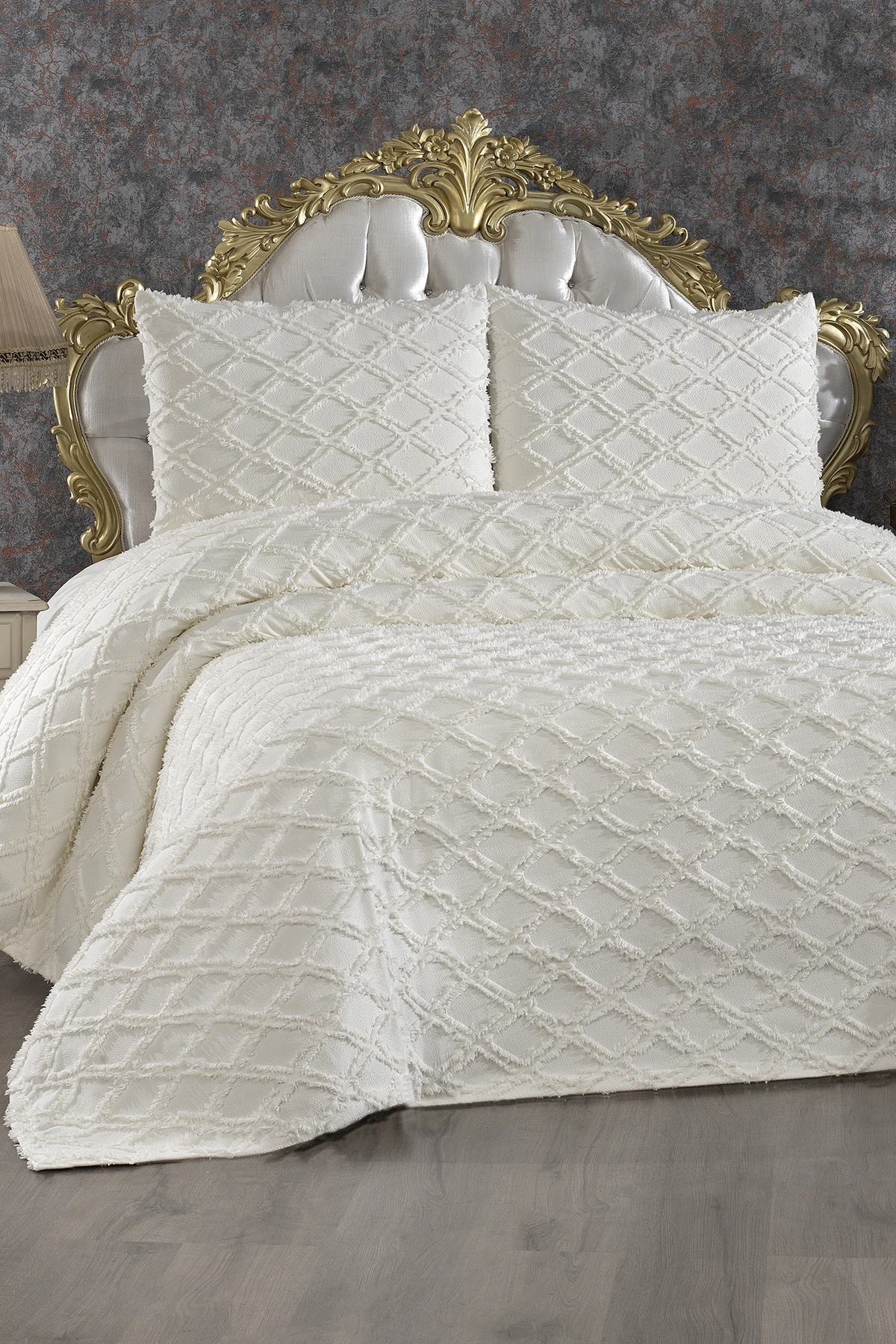 Vildan 3 Parça Çift Kişilik Pike Takımı