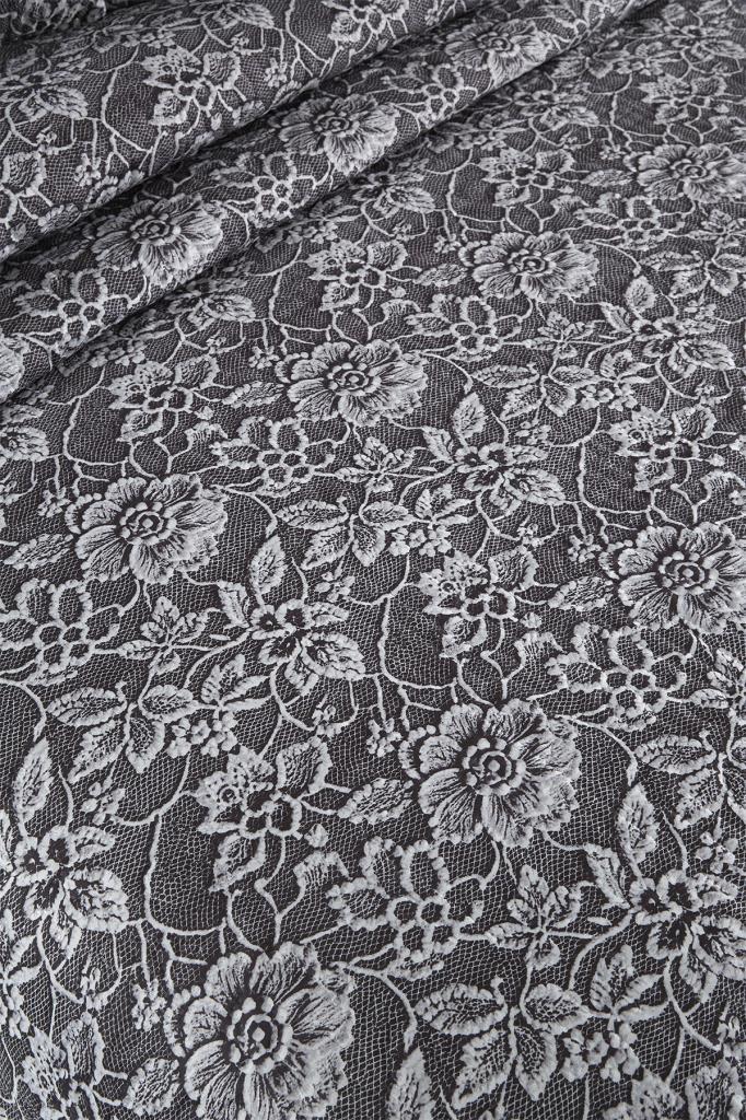 Lara Ultrasonik Kapitoneli 5D Baskılı Çift Kişilik Pike Takımı