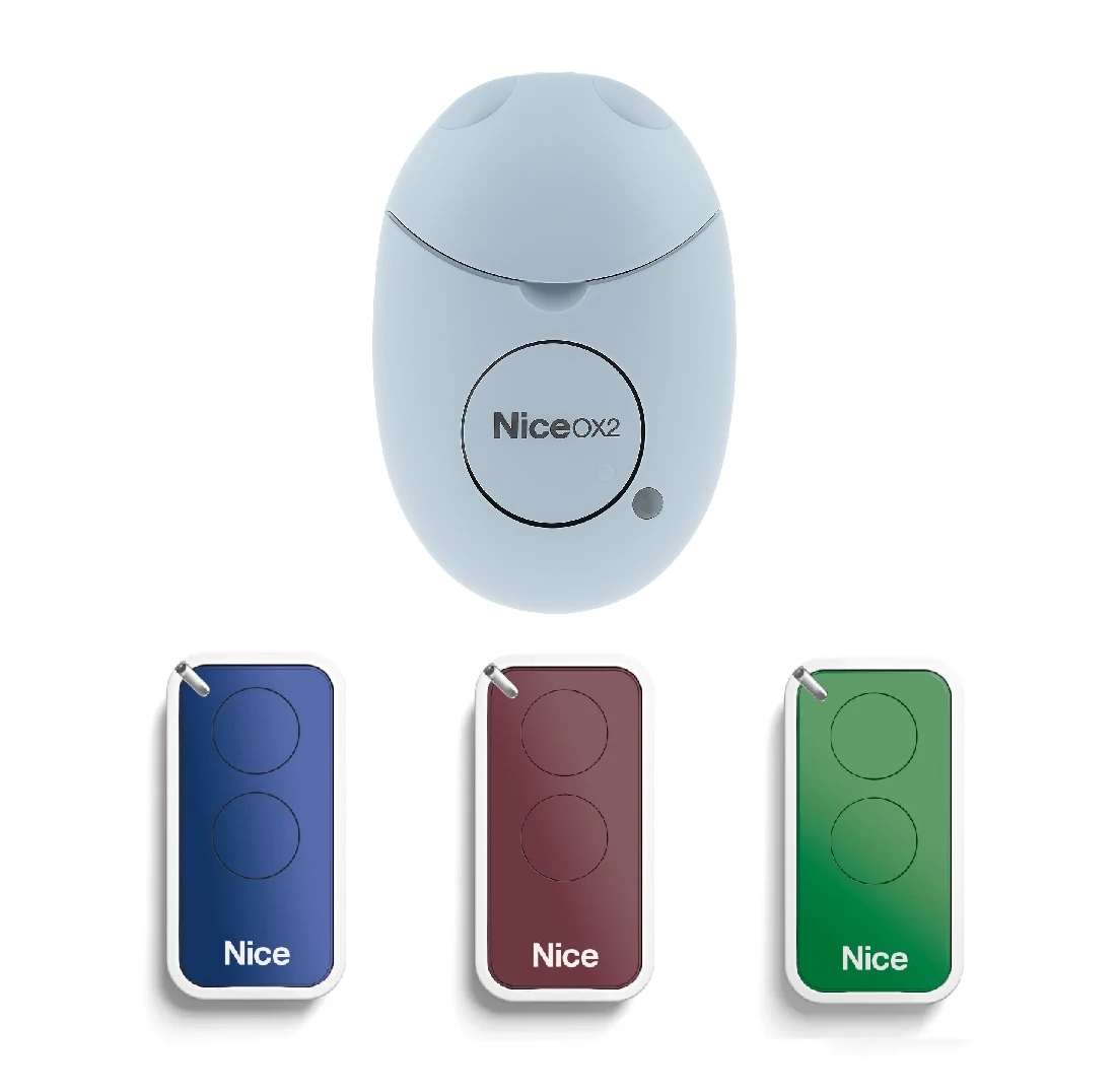 NICE inti Alıcı + Kumanda Seti (1 OX2 Alıcı + 3 inti Kumanda)
