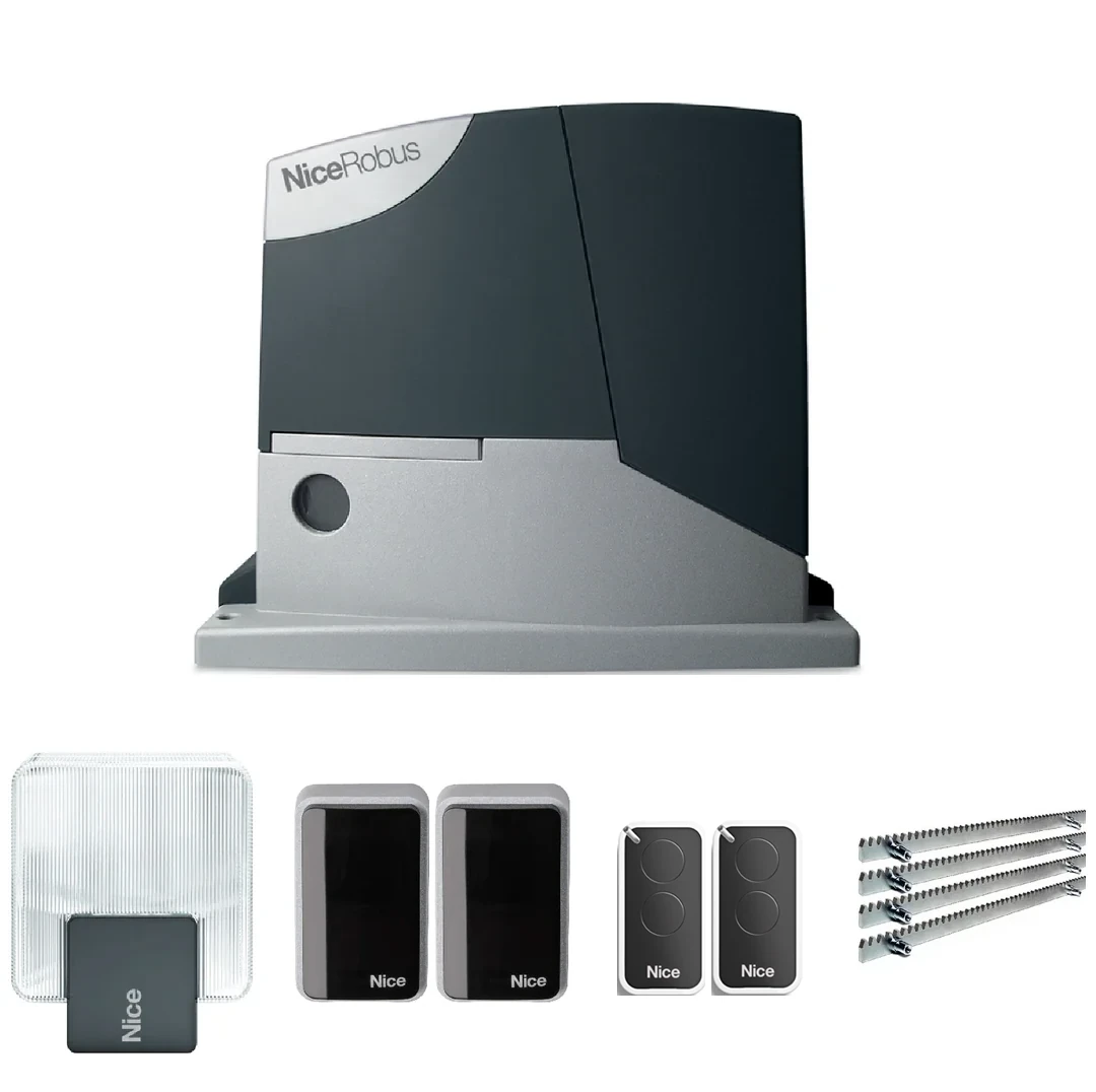 NICE ROBUS 400 Yana Kayar Kapı Motoru (Aksesuarlı Kit)