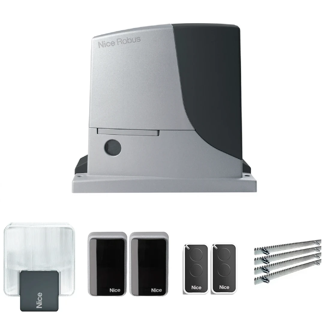 NICE ROBUS 600 Yana Kayar Kapı Motoru (Aksesuarlı Kit)