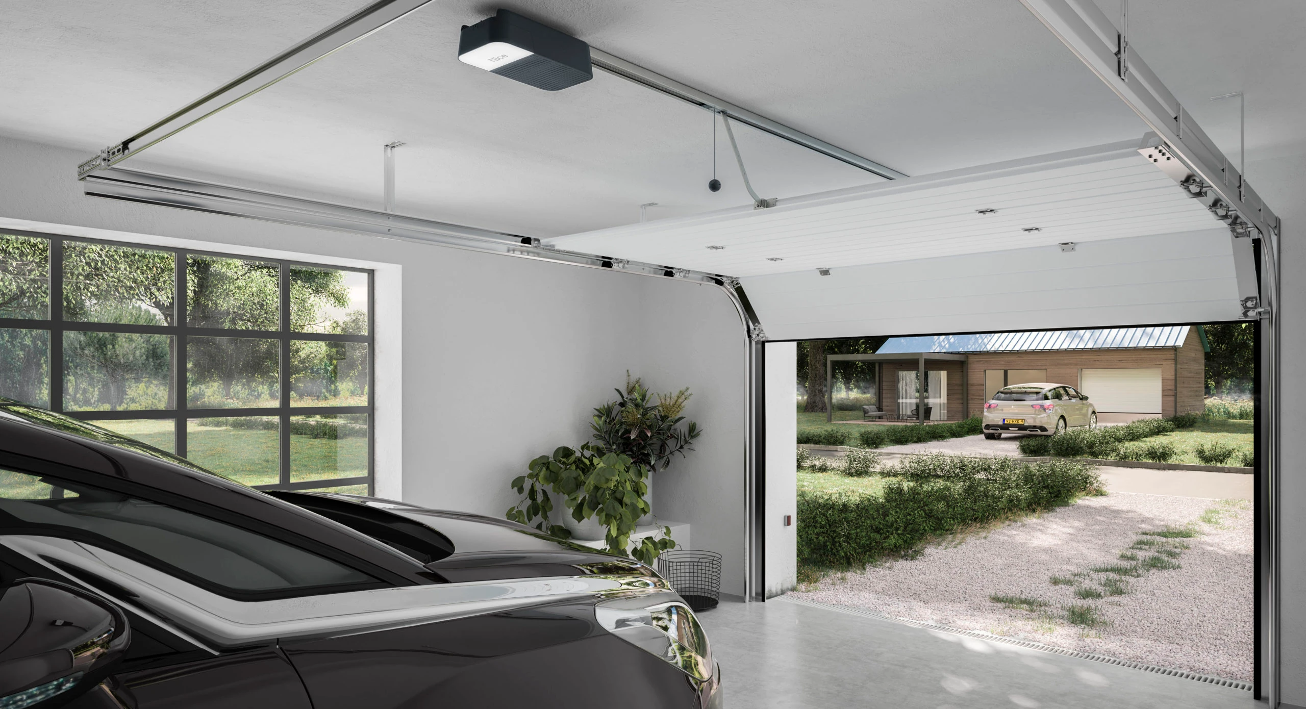 NICE SPIDO 600 Seksiyonel Kapı Motoru 