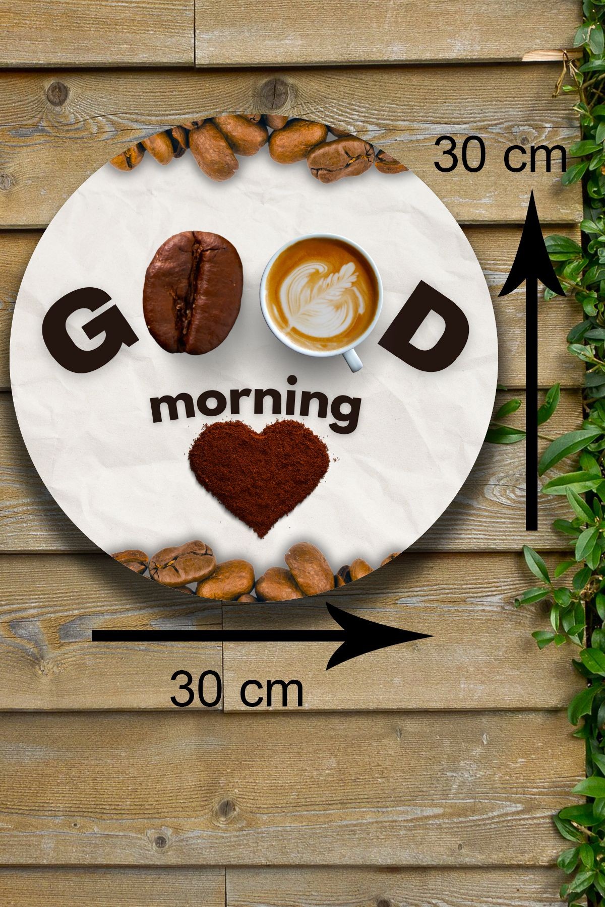 Cafe, Restoran, Çay Ocağı, Kahve Dükkanı Duvar Kapı Süsü, Ahşap Dekoratif Aksesuar Tablo Modeli