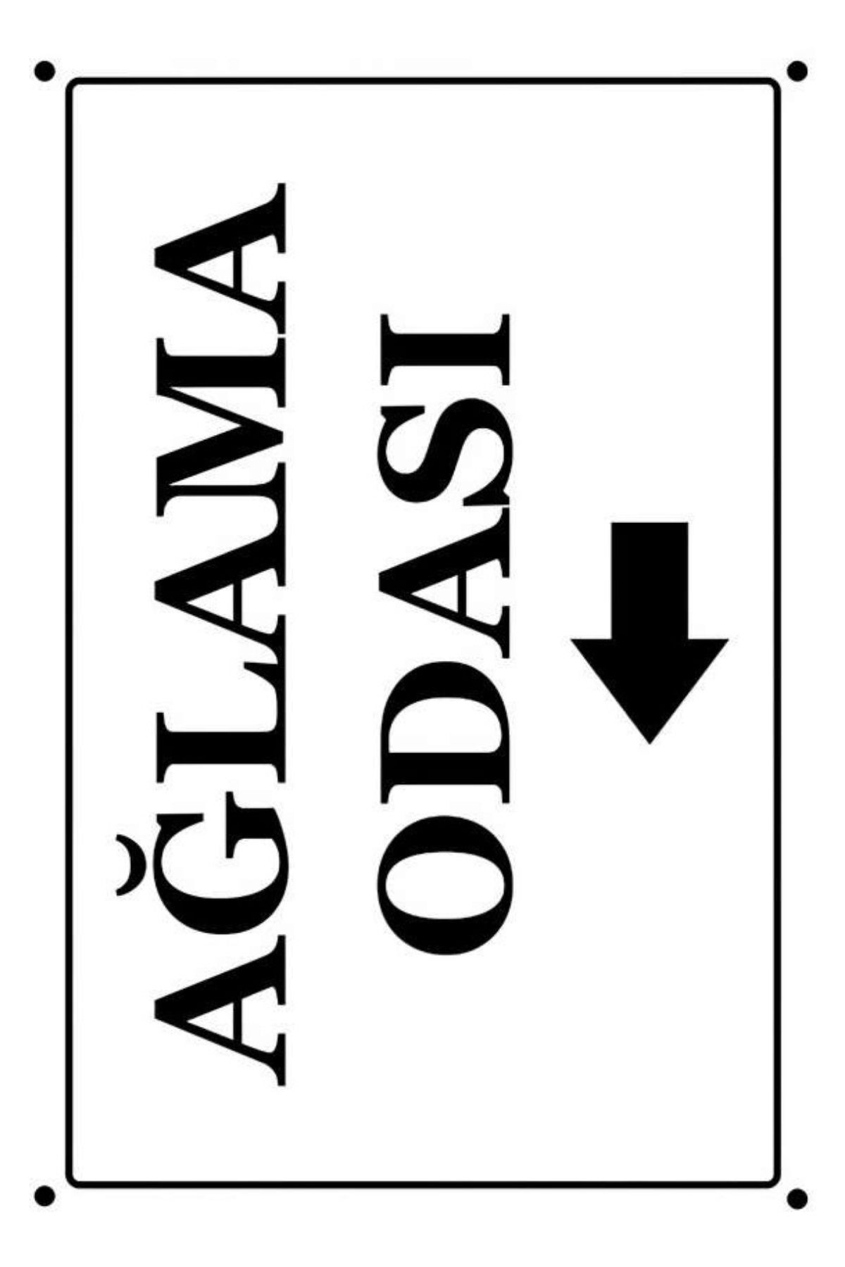 Ağlama Odası Ahşap Mdf Poster, Modern Duvar Dekoru, Sanatsal Poster, Ev Ofis, Cafe Duvar Süs