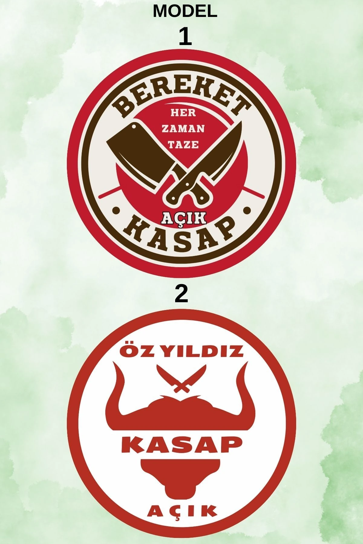 Kişiye Özel Kasap Dükkanı Açık Kapalı Kapı Süsü – İsme Özel Et Market Tabelası, Kasap Dekorasyonu