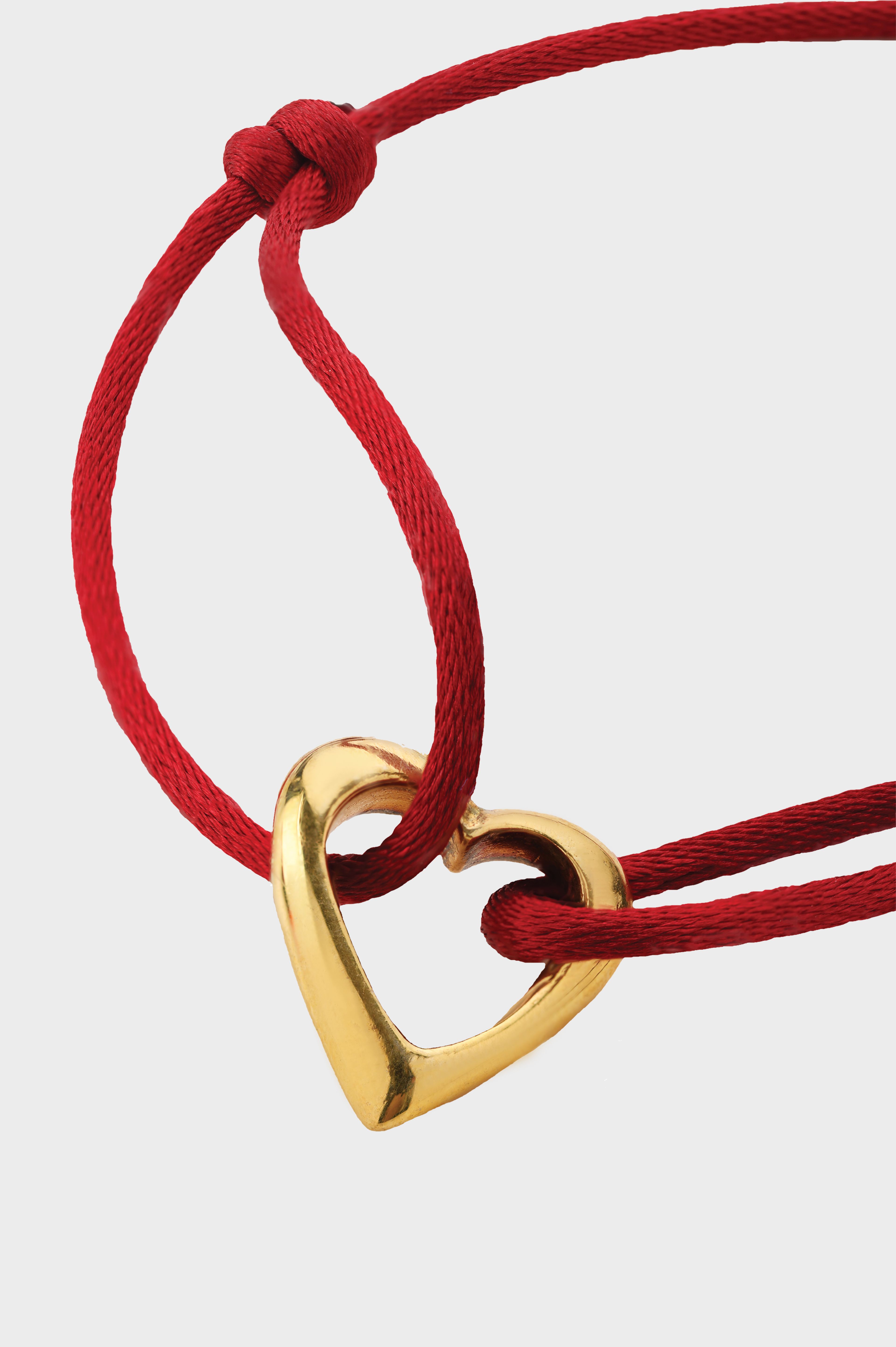 HEART BRACELET - GREEN