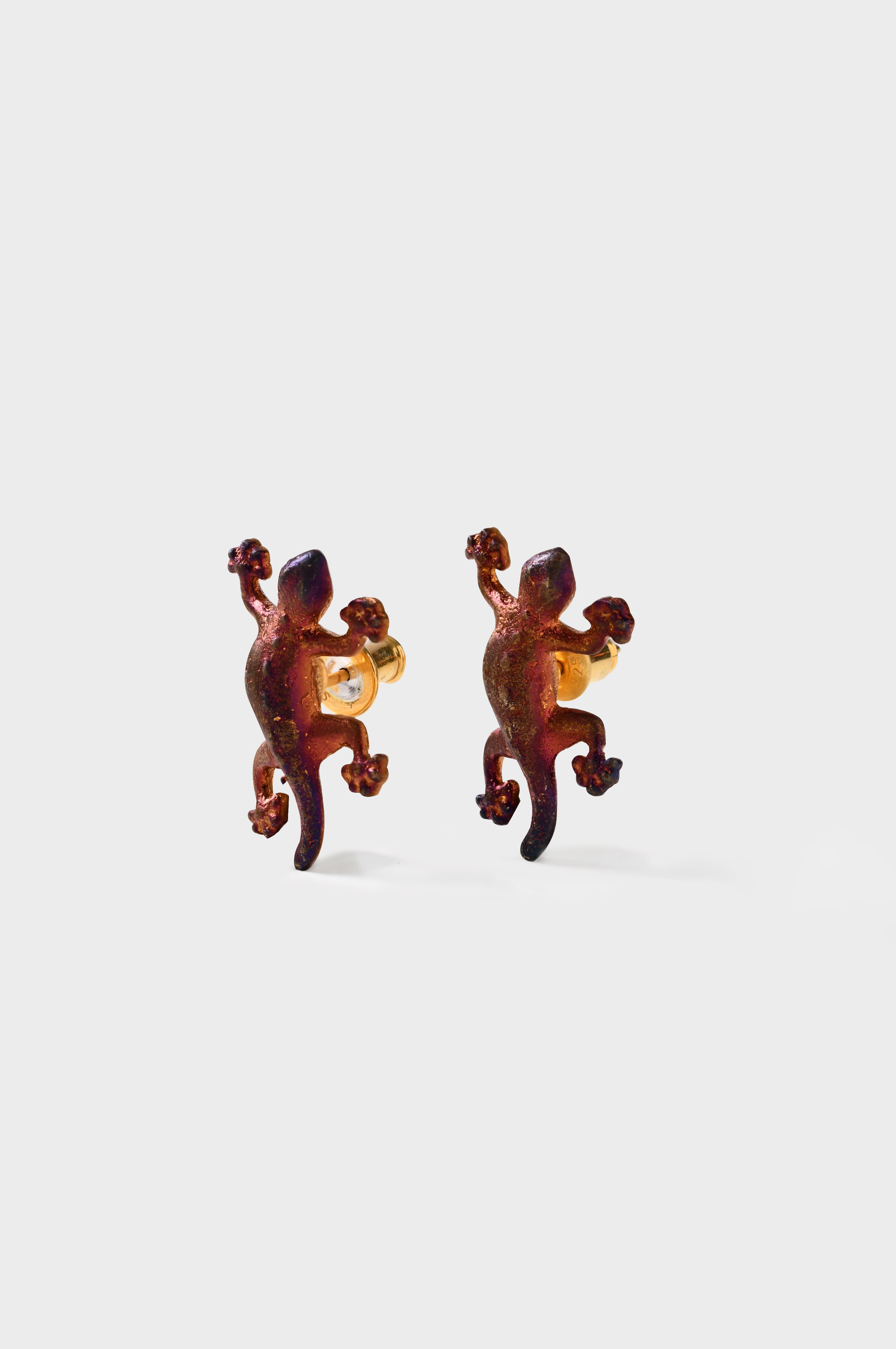 LIZ EARRINGS - LIZ PLUM