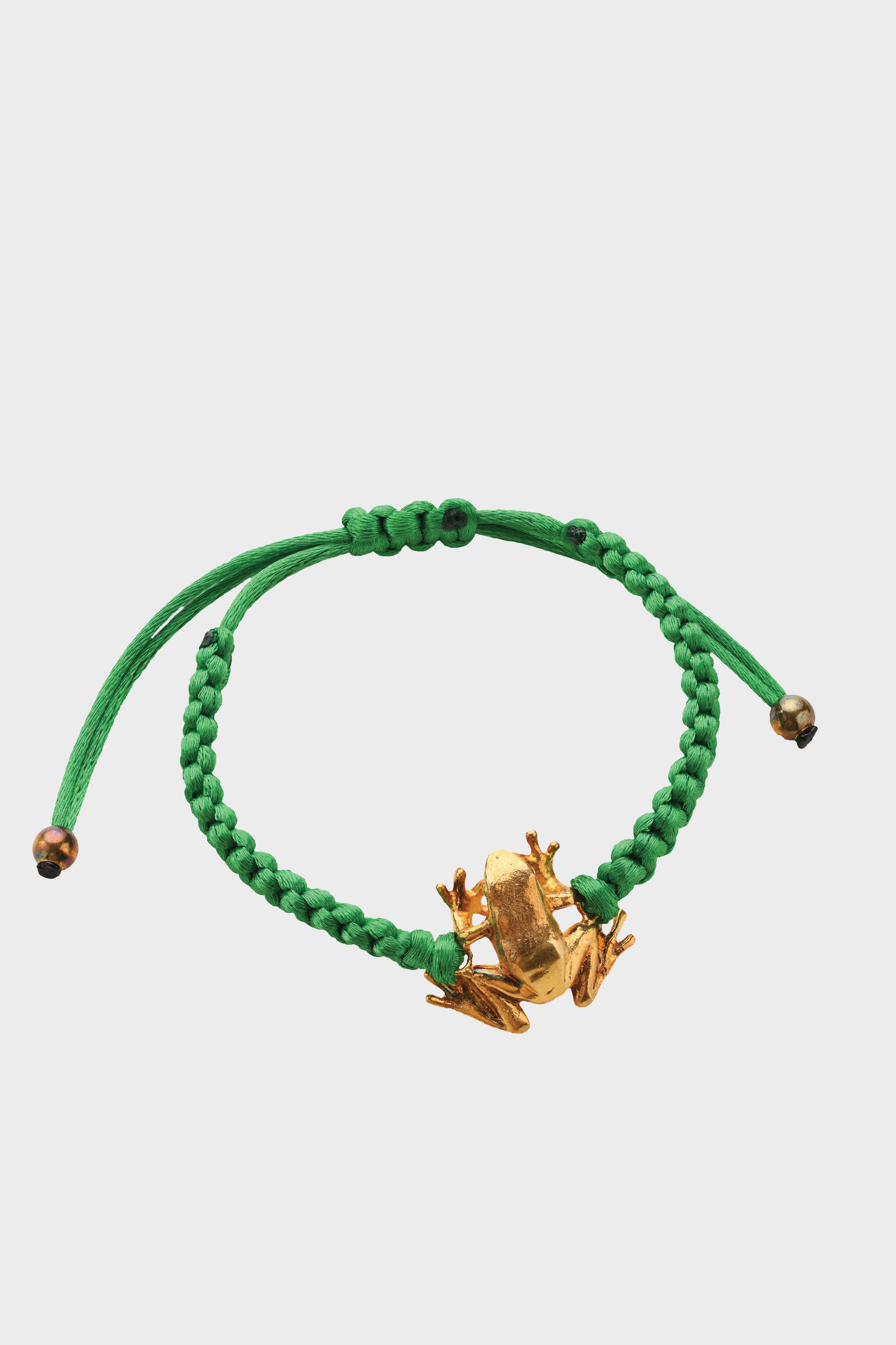 KISS THE FROG BRACELET - KOYU YEŞİL
