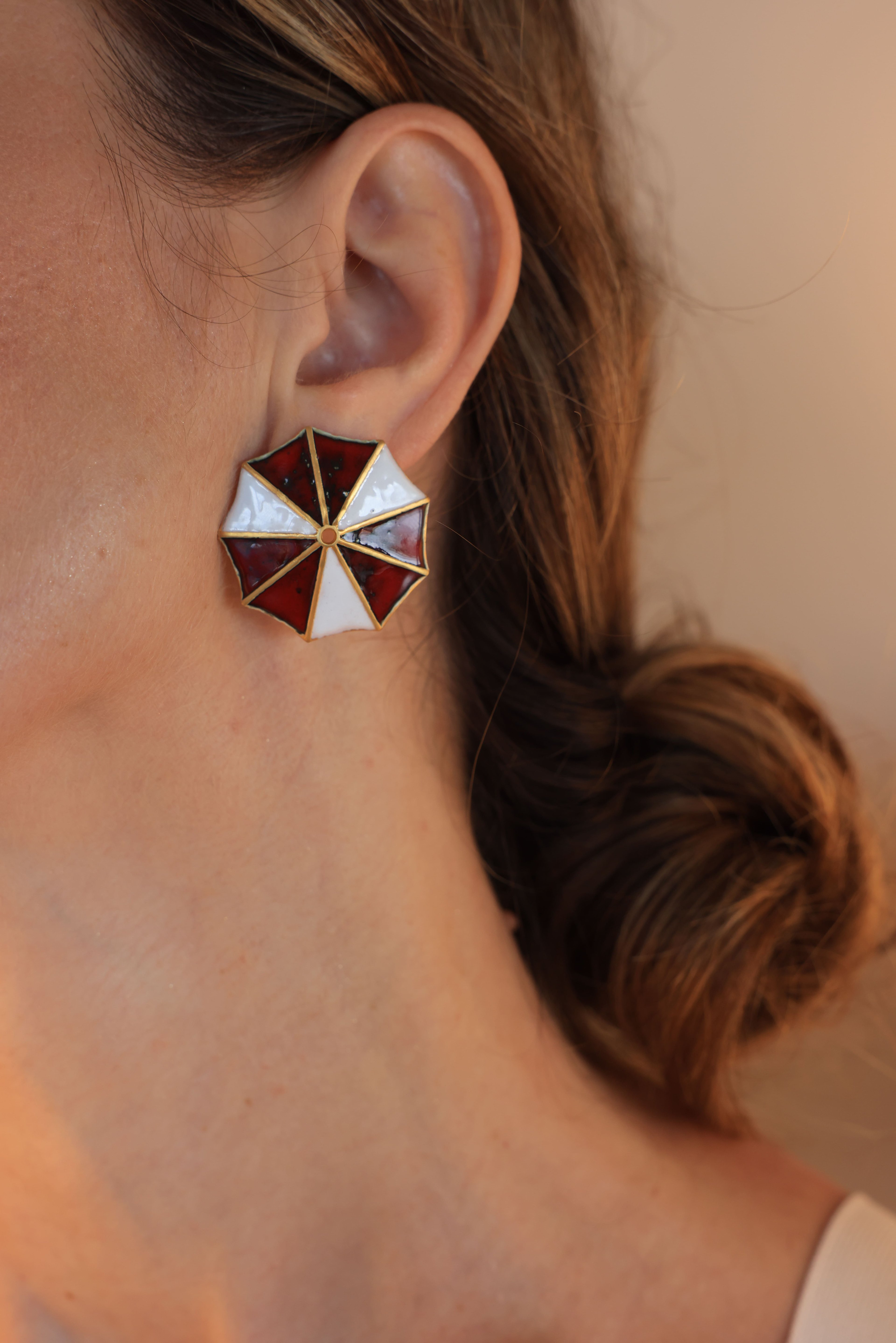 SUN EARRINGS - TURQUOIS