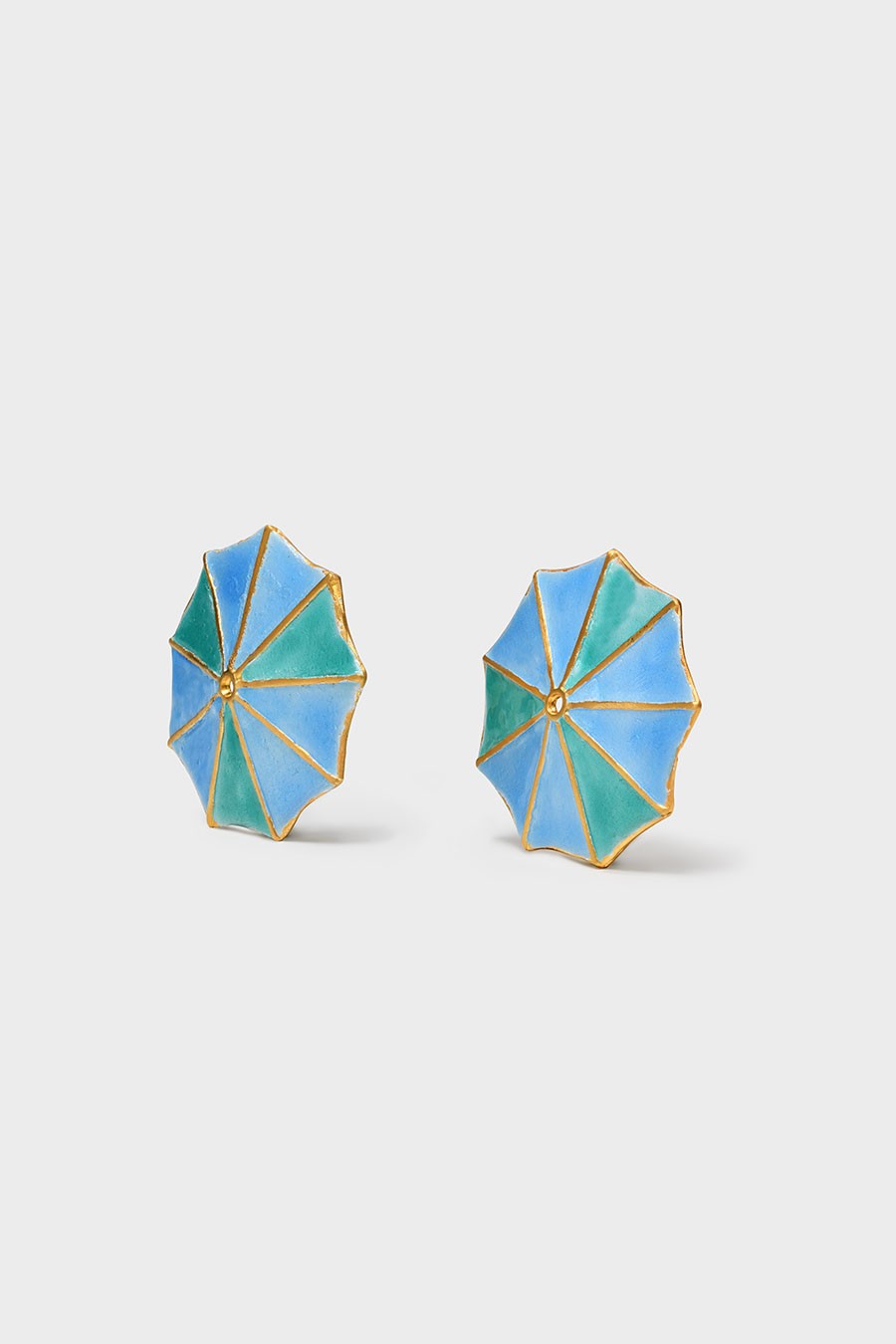 SUN EARRINGS - BLUE