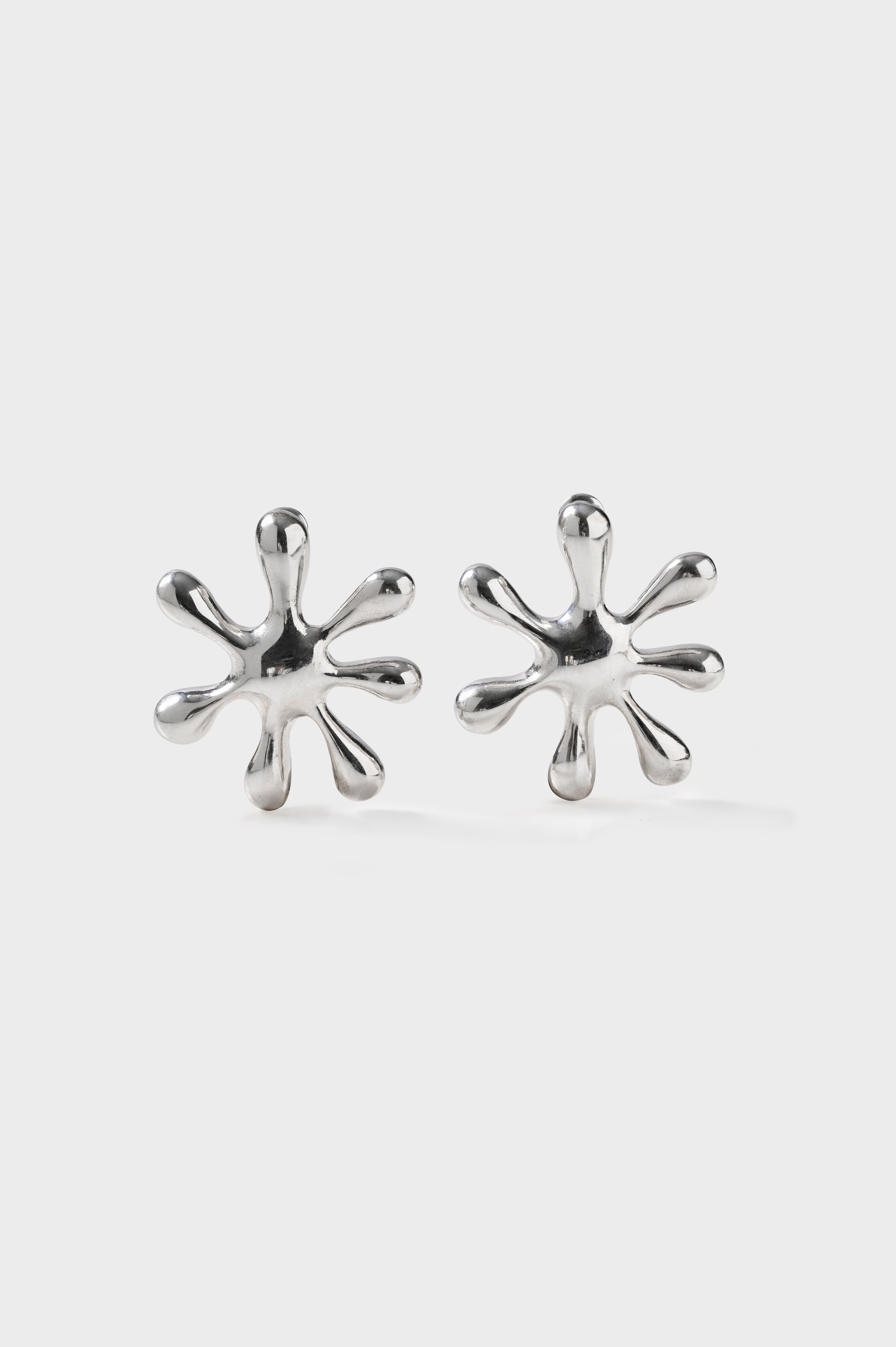SPLASH EARRINGS - Silver
