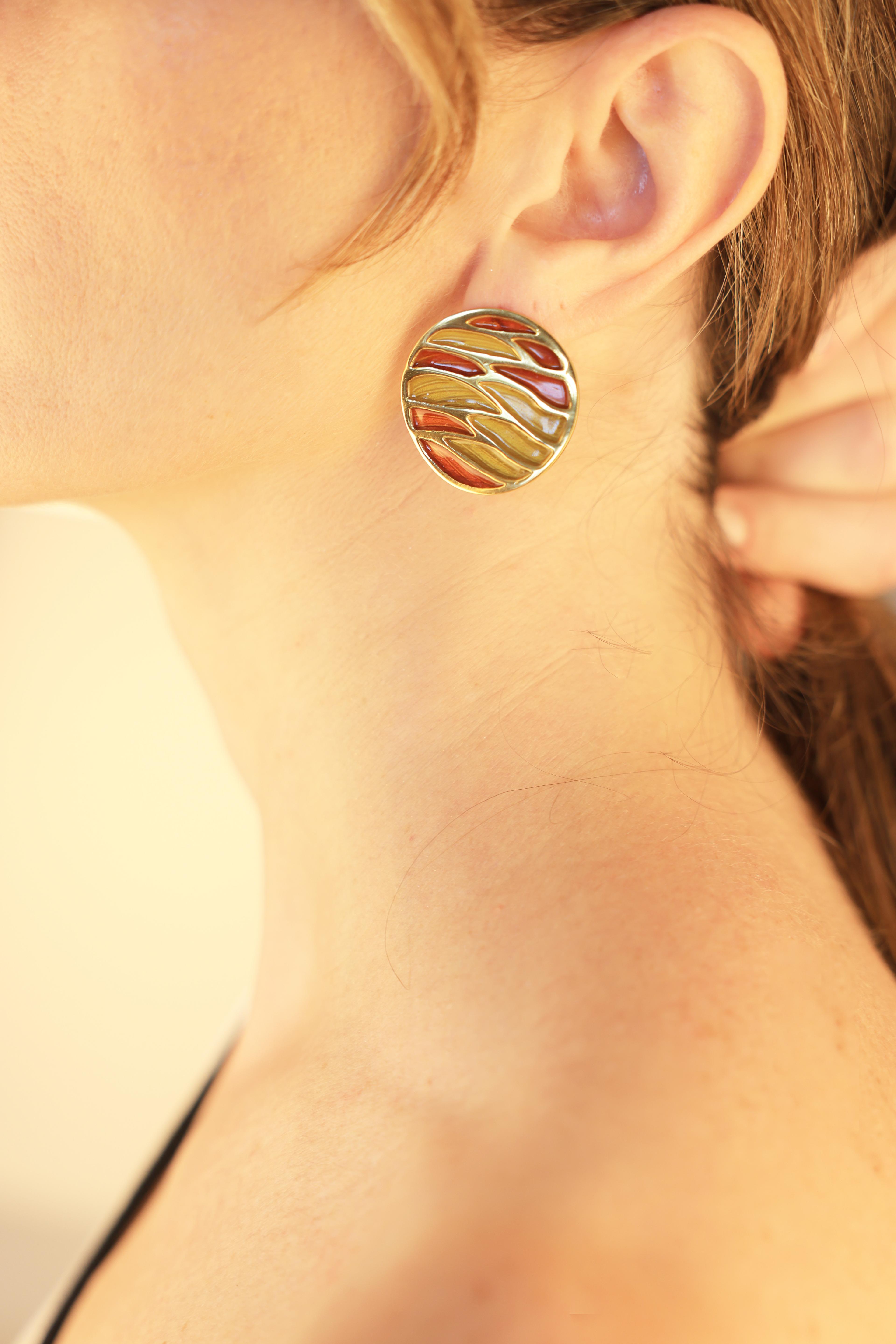 IL MARE EARRINGS - IL MARE BROWN