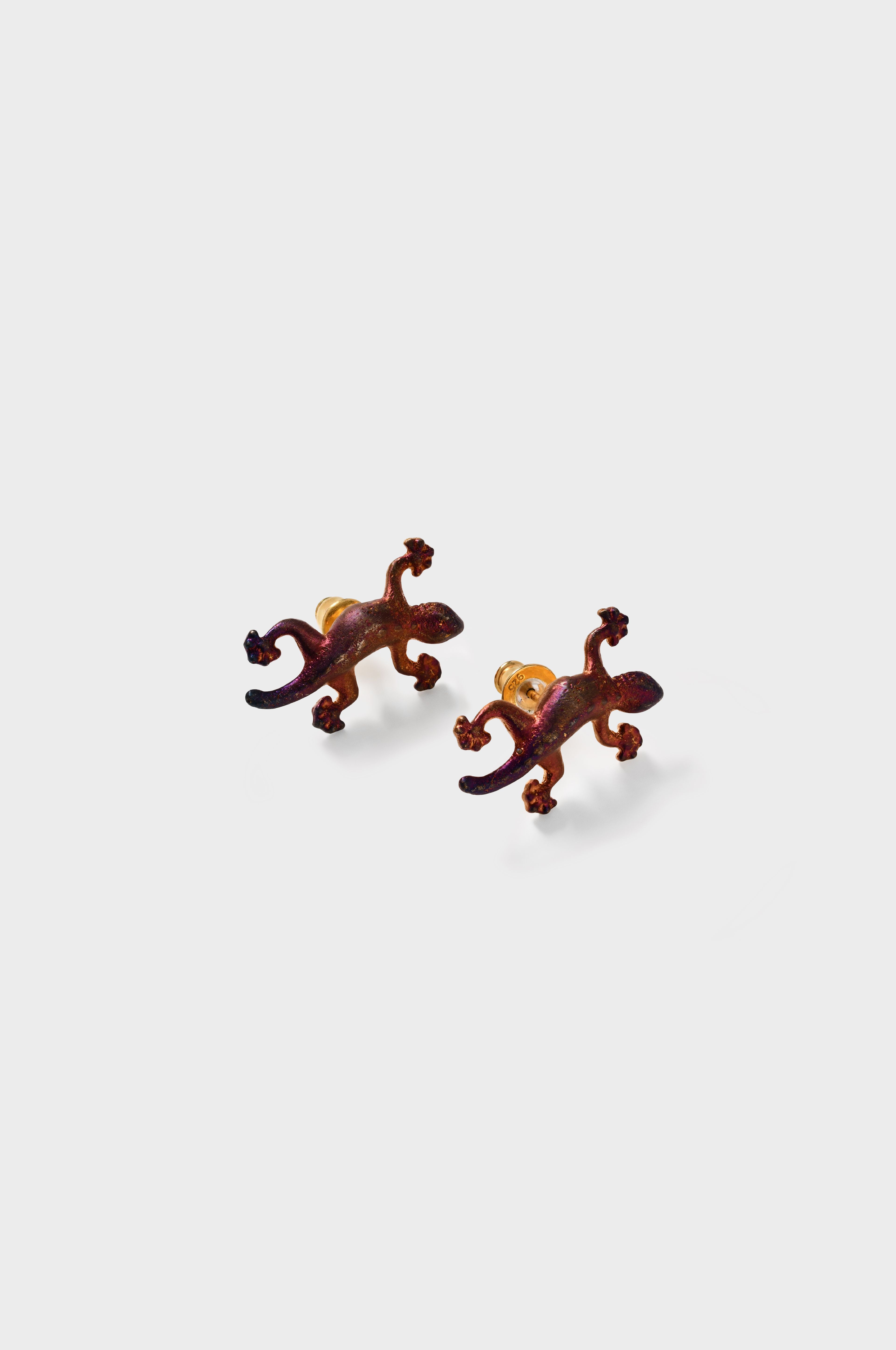 LIZ EARRINGS - LIZ PLUM