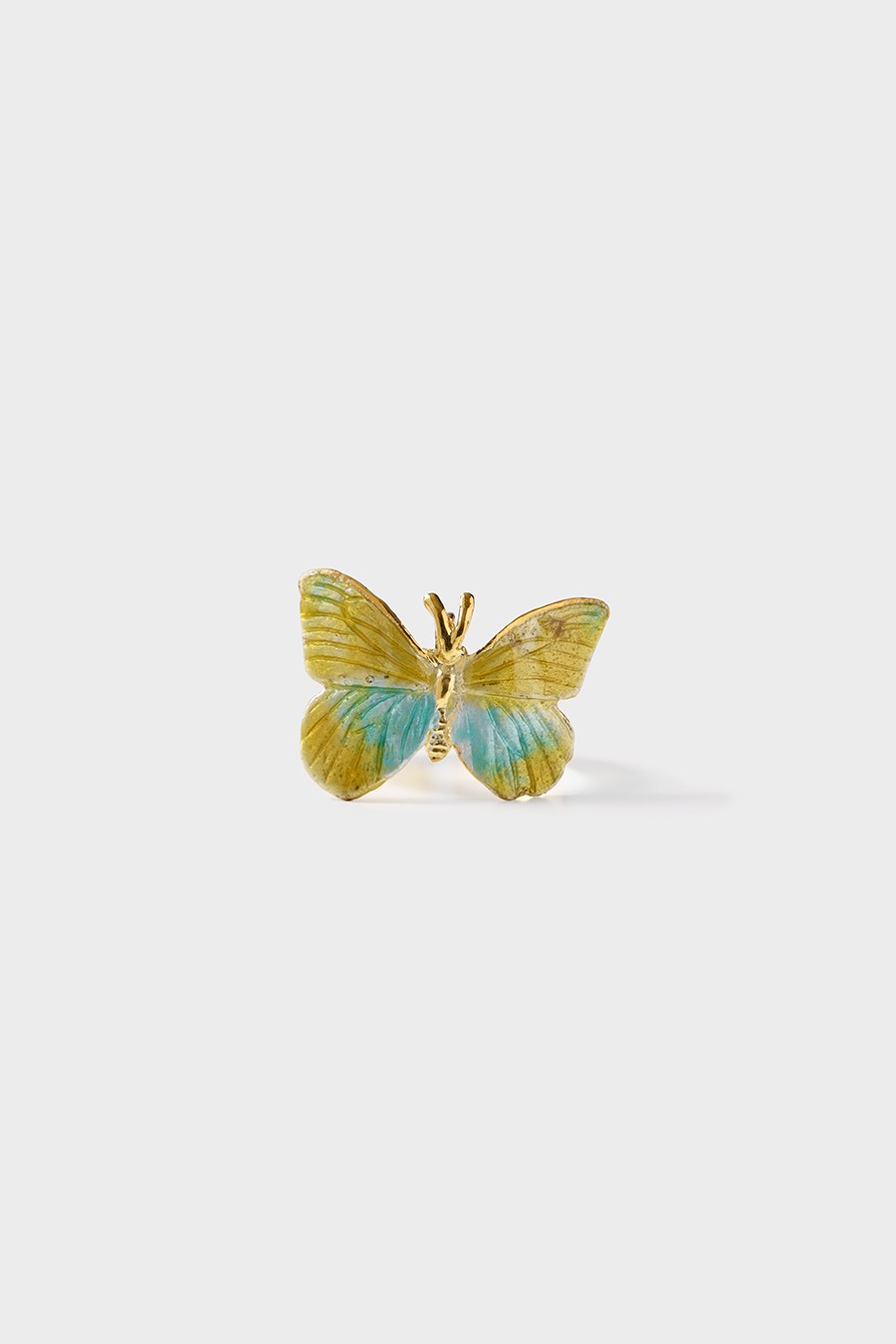 BUTTERFLY RING - SARI MİNE