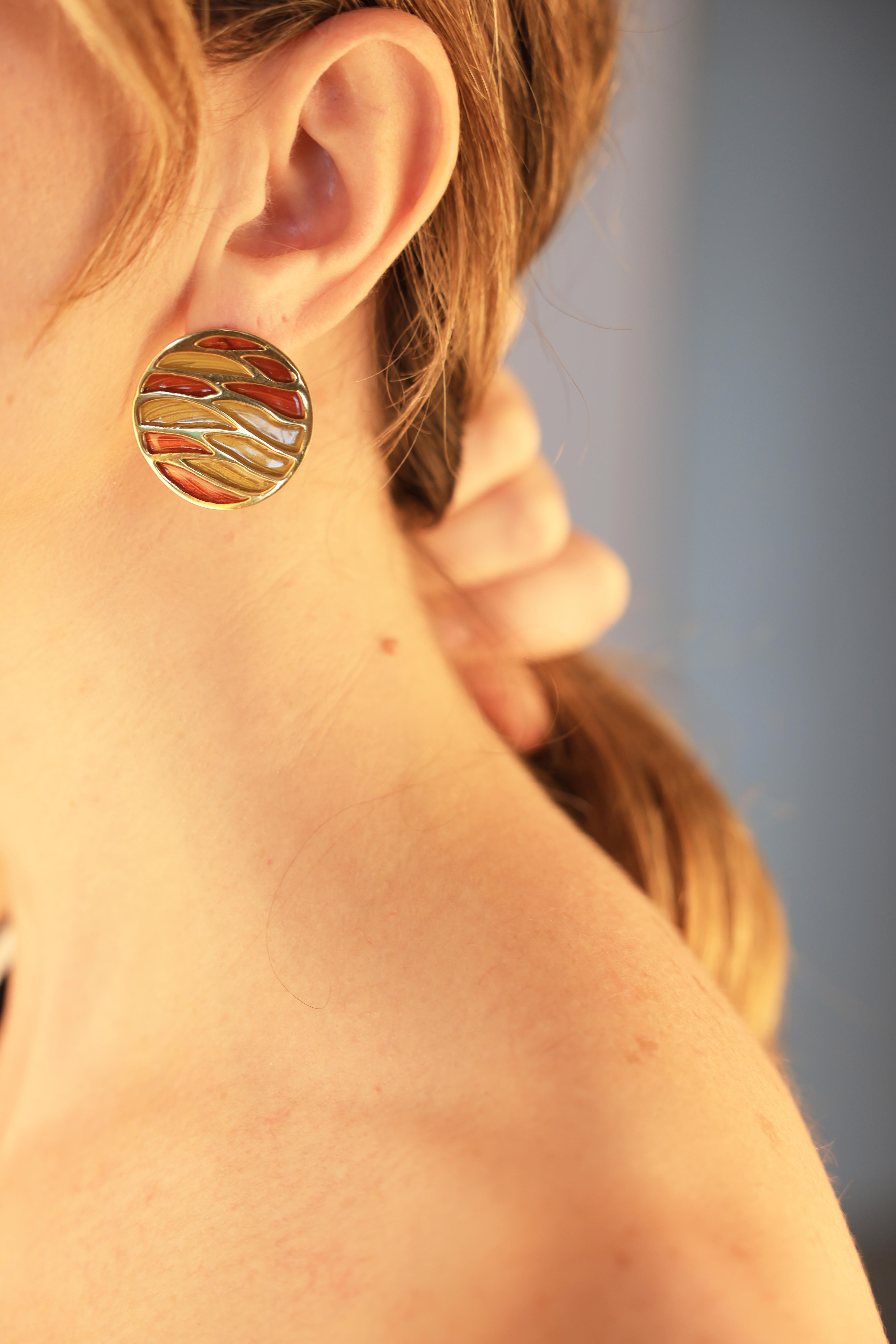 IL MARE EARRINGS - IL MARE BROWN