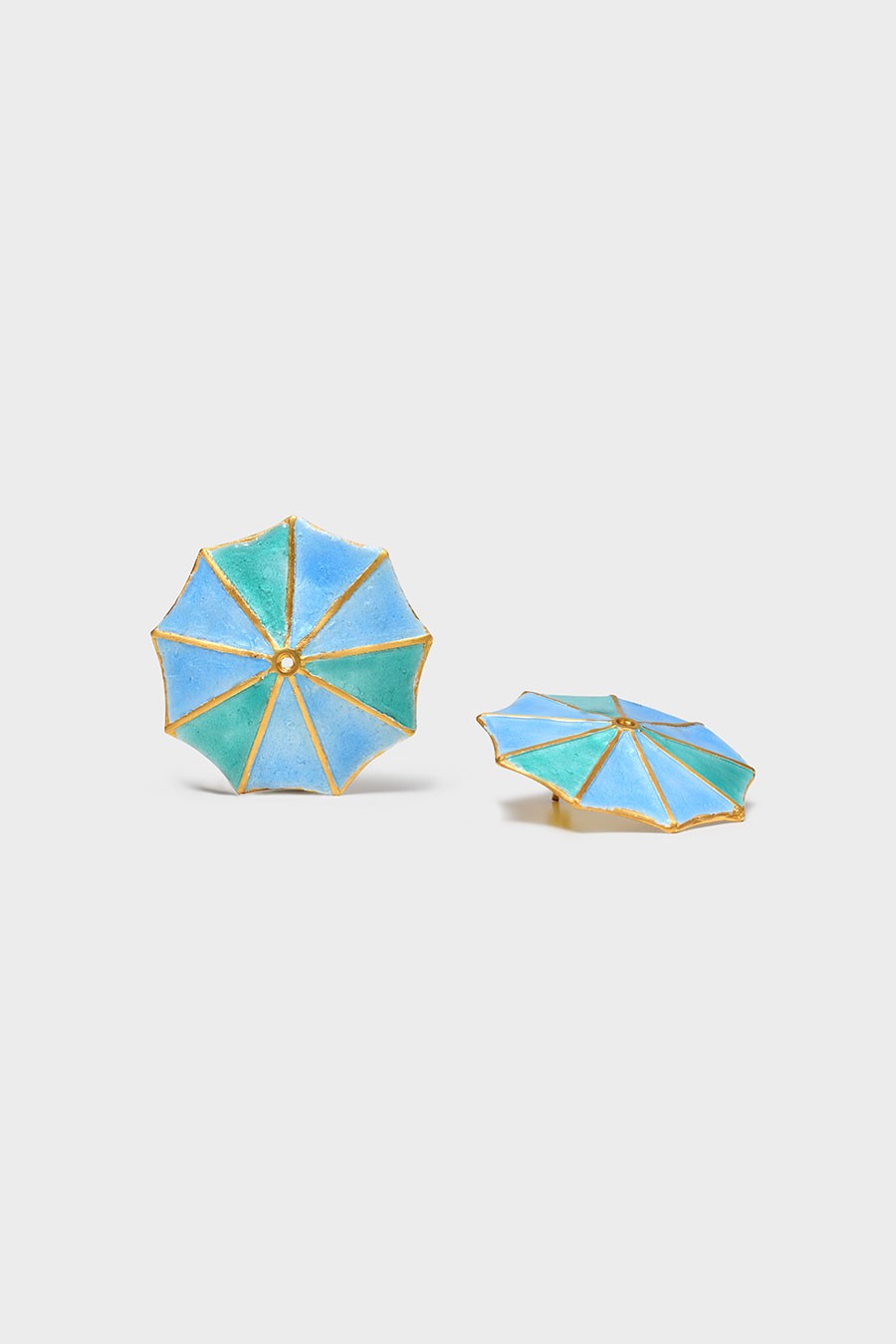 SUN EARRINGS - BLUE