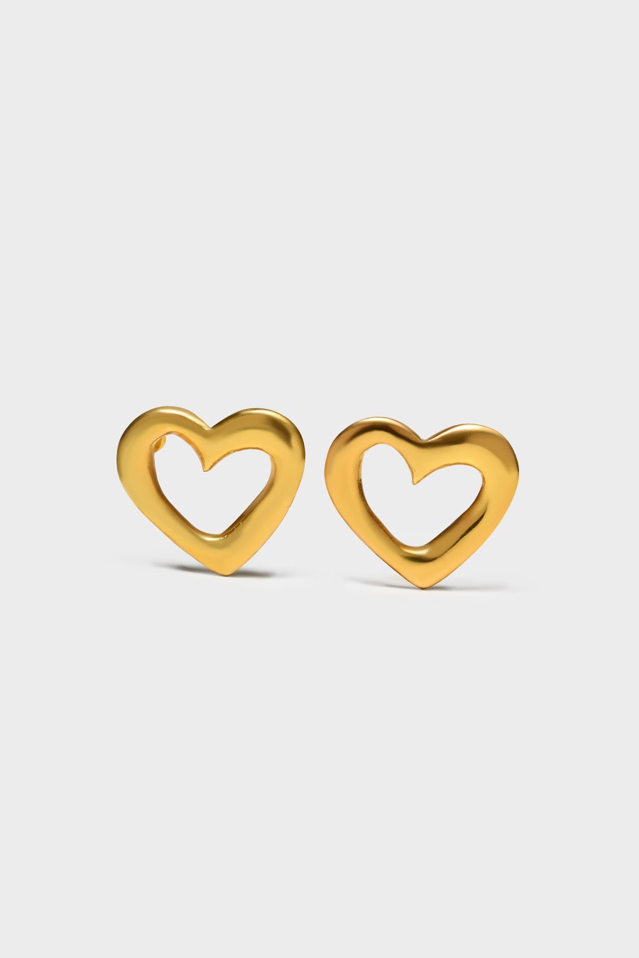 OPEN HEART EARRINGS 