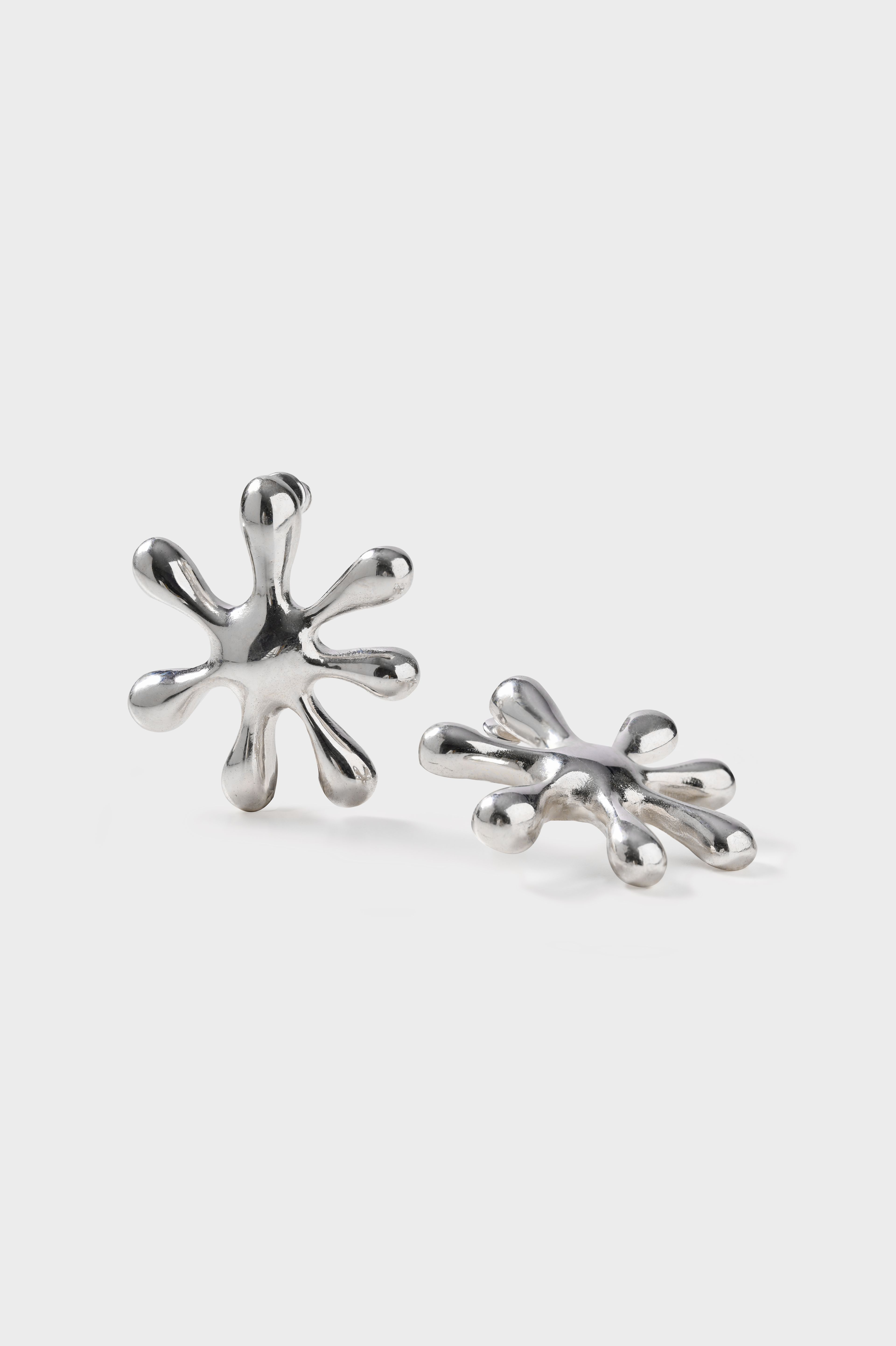 SPLASH EARRINGS - Silver