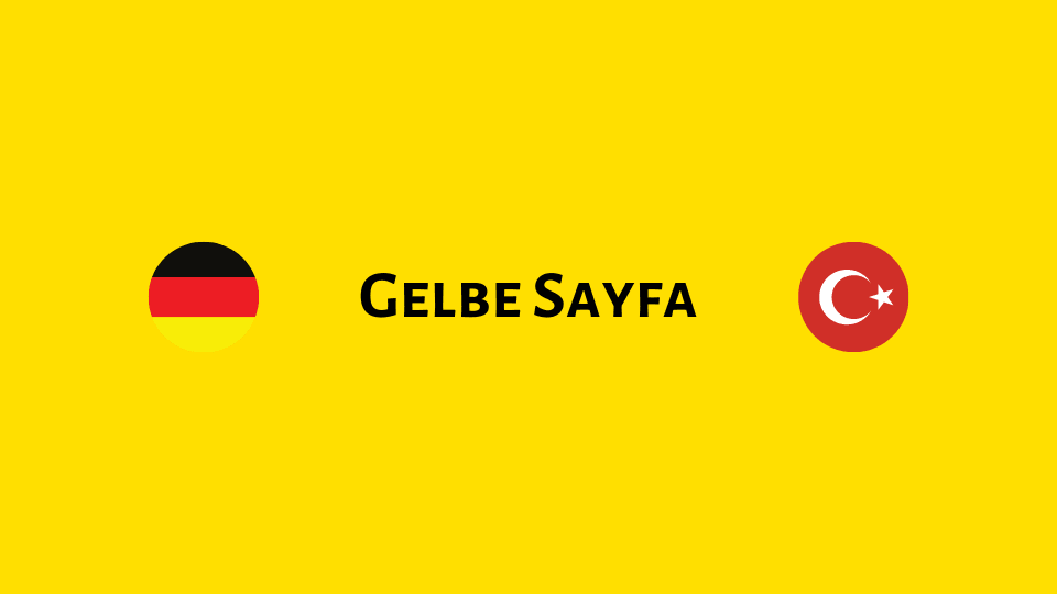 Gelbe Sayfa - in der Türkei Outsourcing? Wir sind für Sie da!