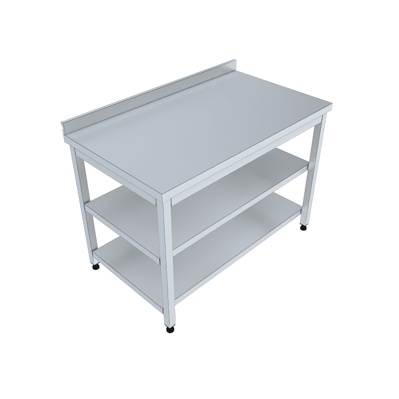 60'LIK TABAN ARA RAFLI ÇALIŞMA TEZGAHI