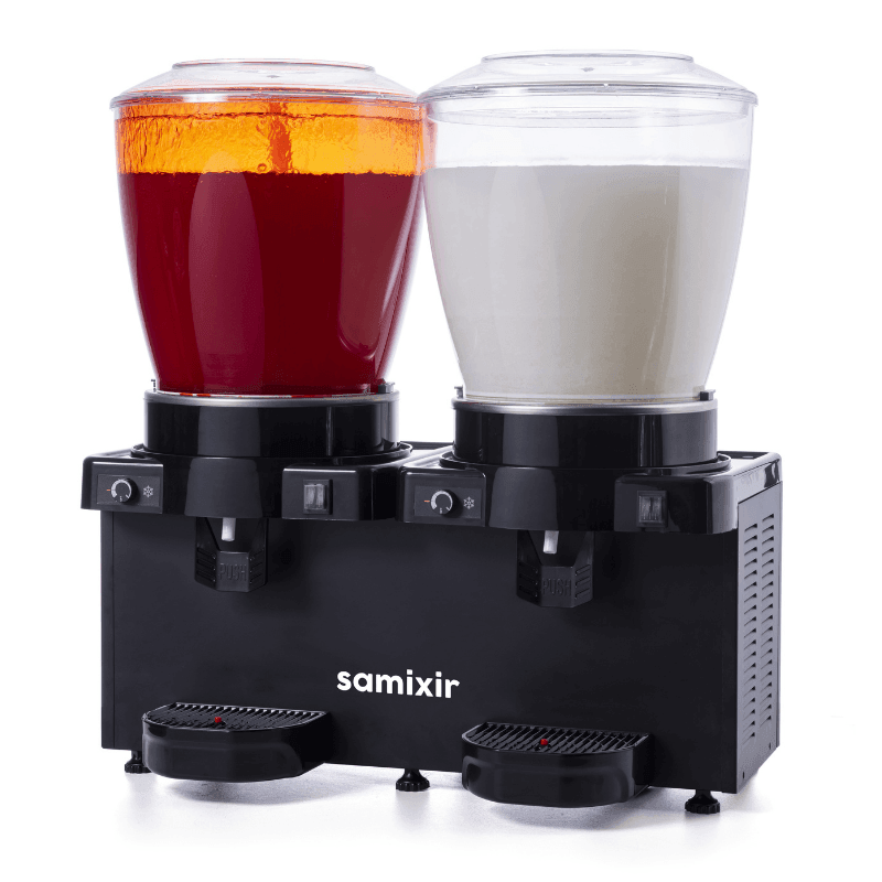 Çift Hazneli Karıştırıcılı Soğuk İçecek Dispenseri ( 44L )