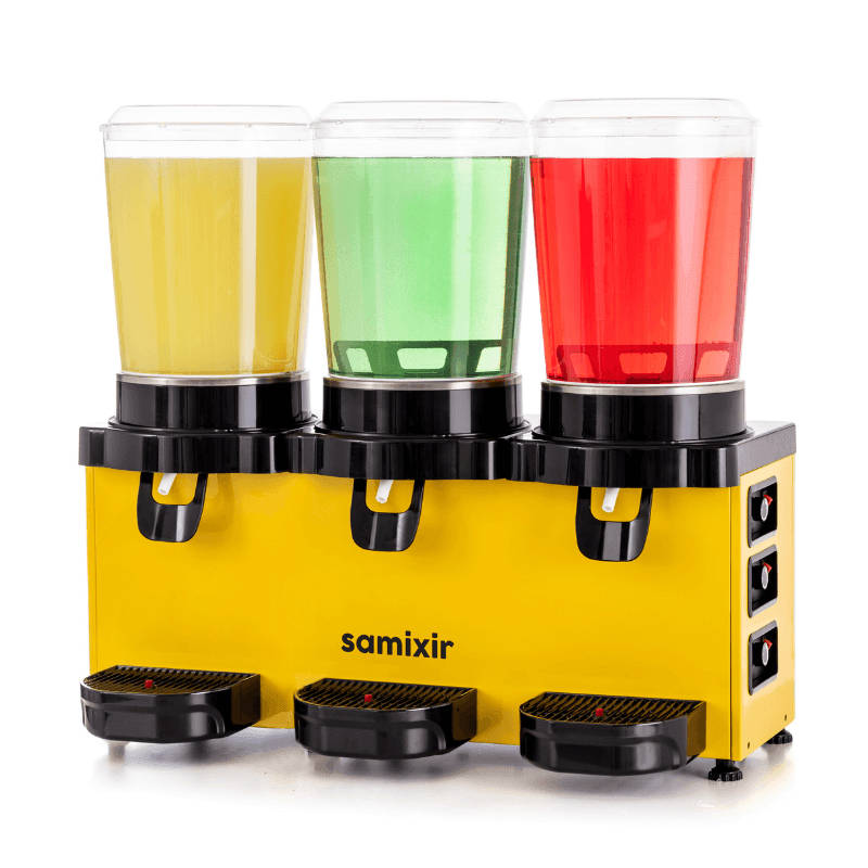 Üçlü Karıştırıcılı Soğuk İçecek Dispenseri  (30L)