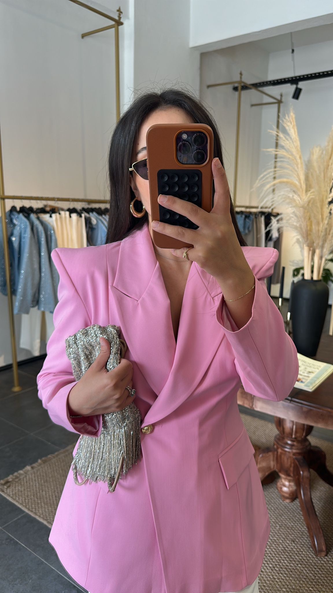 2814 Pembe Ceket