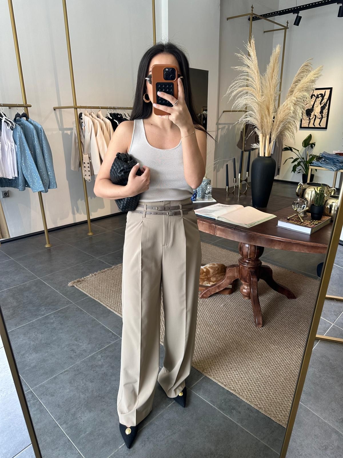 2786 Kemerli Pantolon