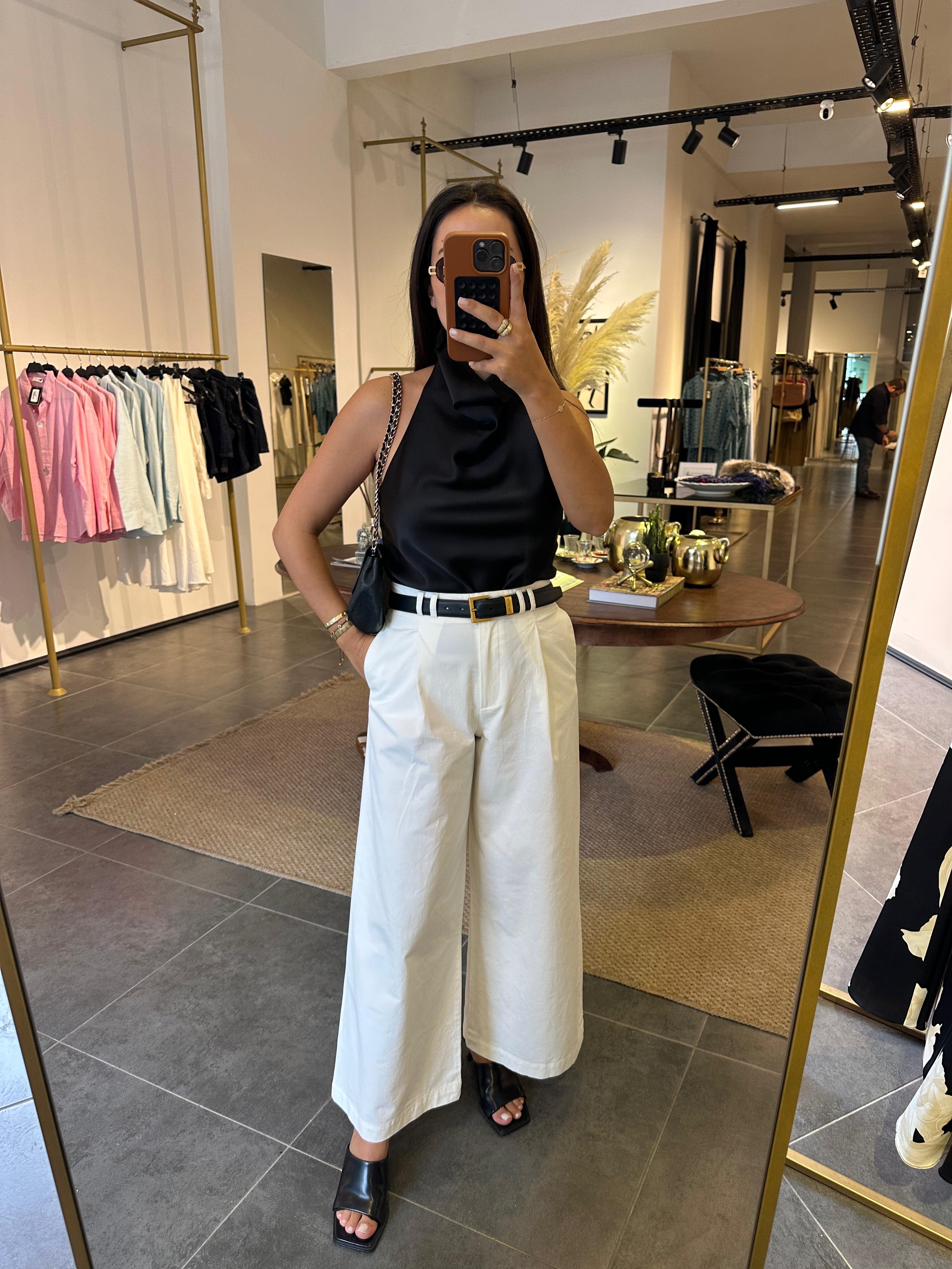 2957 Beyaz Baggy Jean