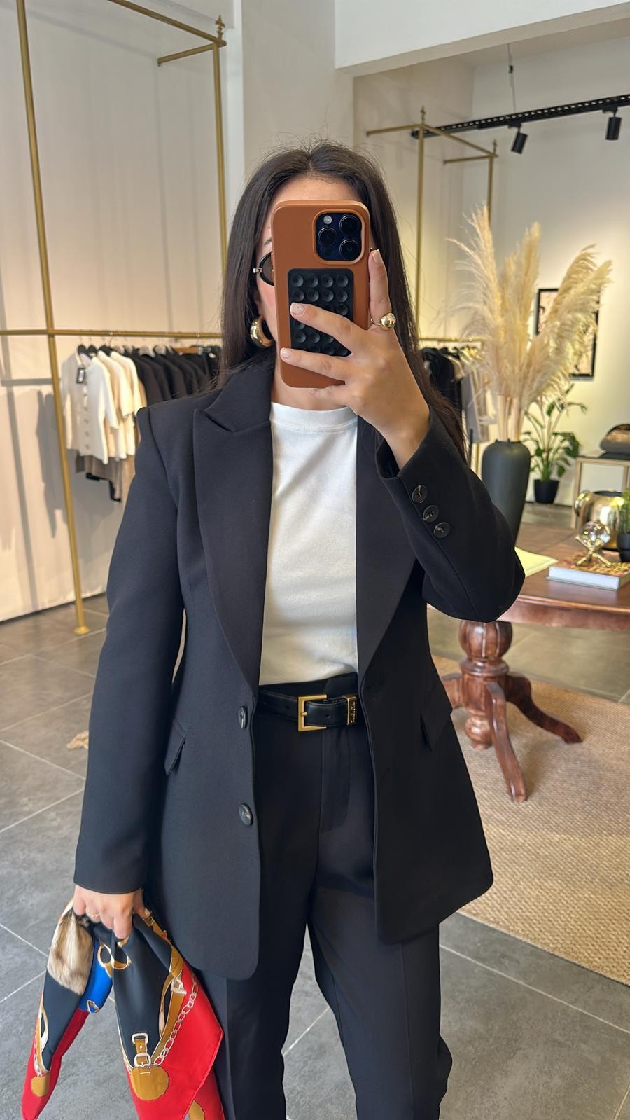 2671 Siyah Blazer