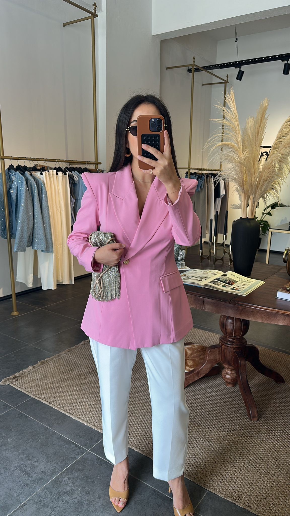 2814 Pembe Ceket